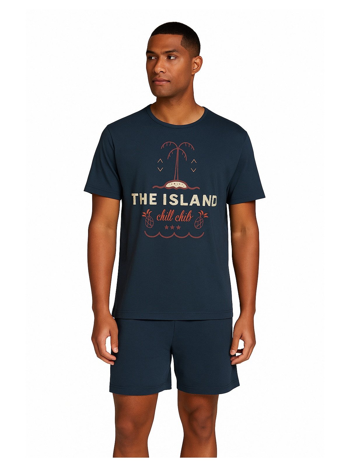 Henry Terre Shorty Pyjama Set Shorty - Island Chill Club günstig online kaufen