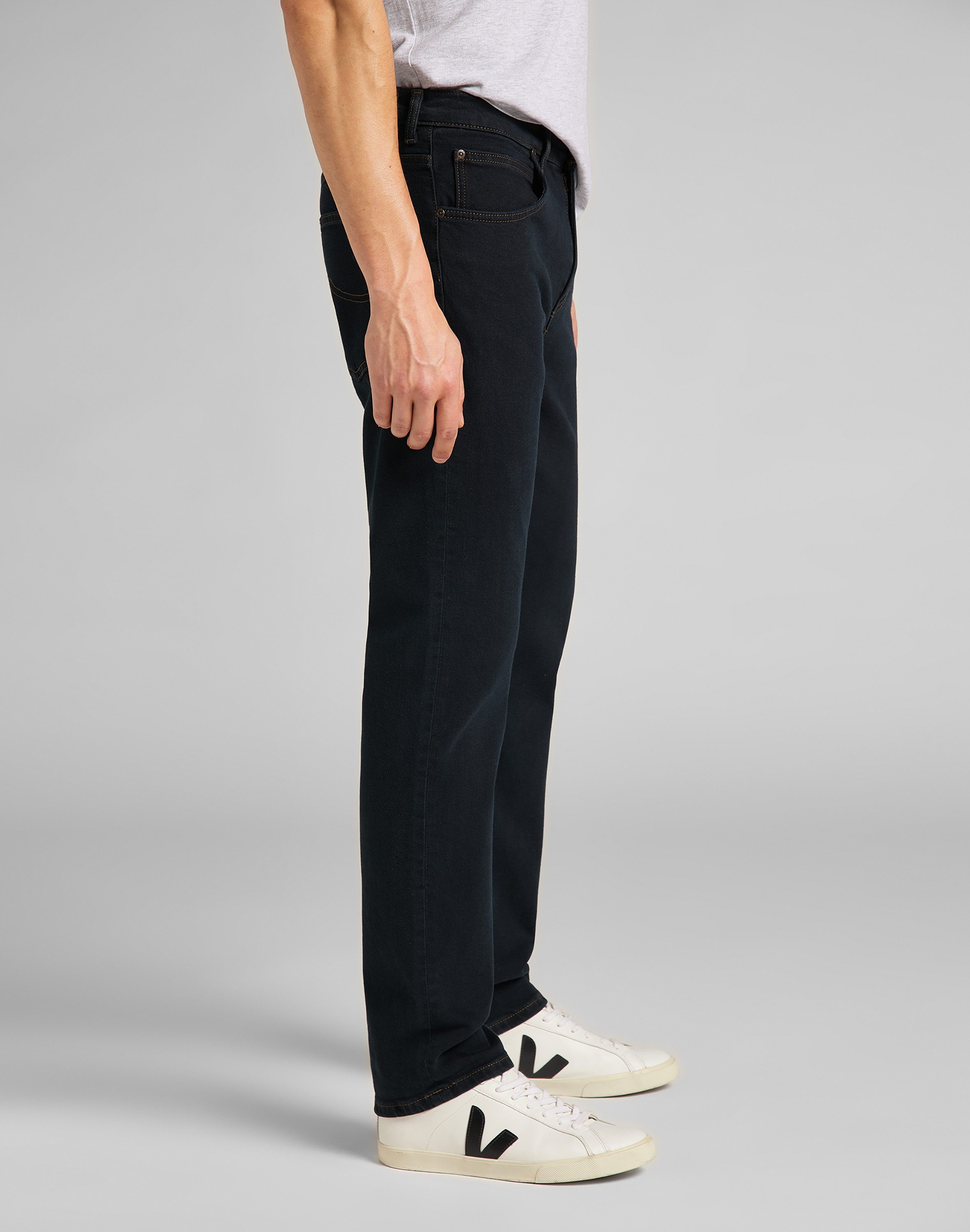 Lee® 5-Pocket-Jeans LEE BROOKLYN STRAIGHT blue black 112140134
