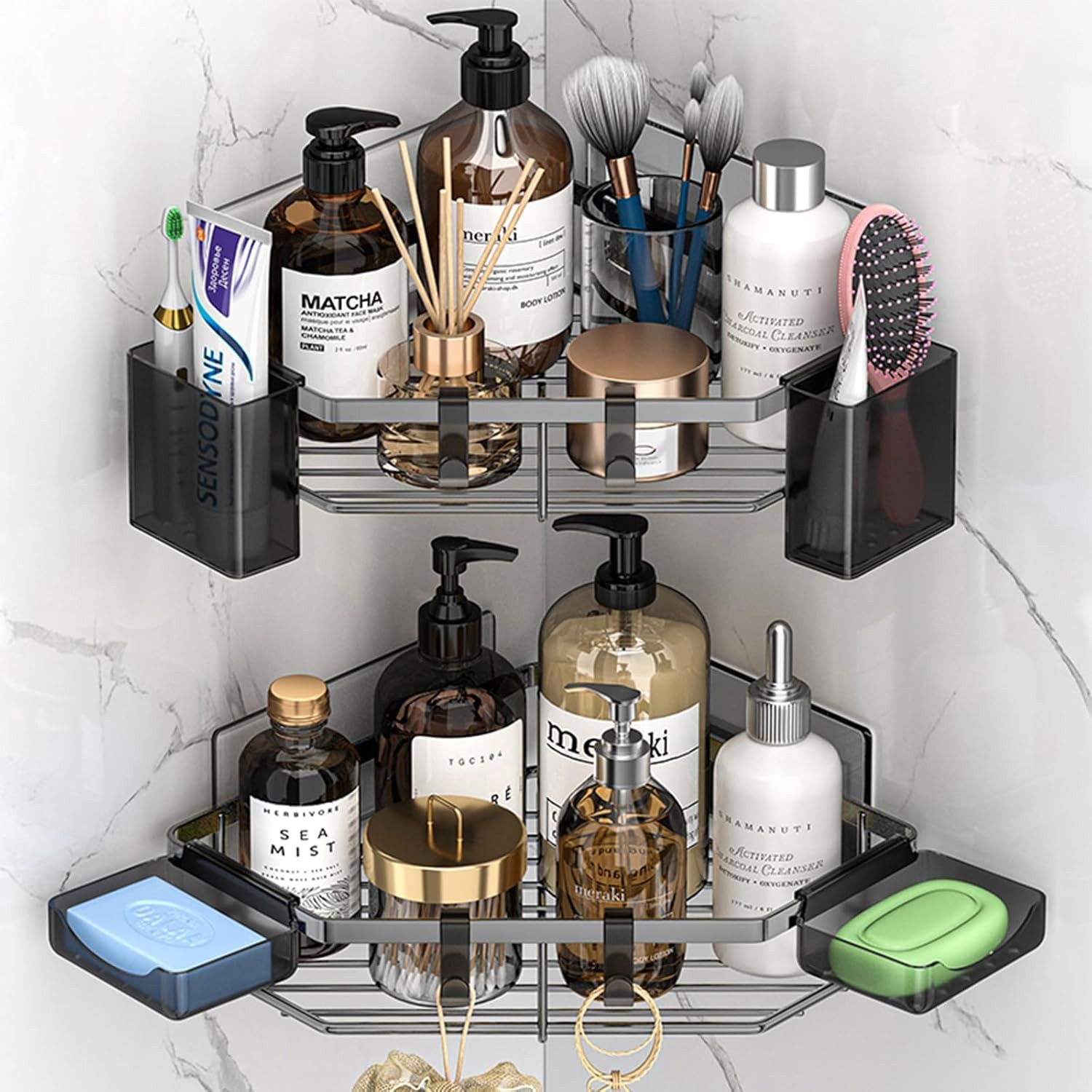 LA CUTE Duschablage tangos-eu@outlook.com, 4-teiliges Duschregal-Set inkl. günstig online kaufen