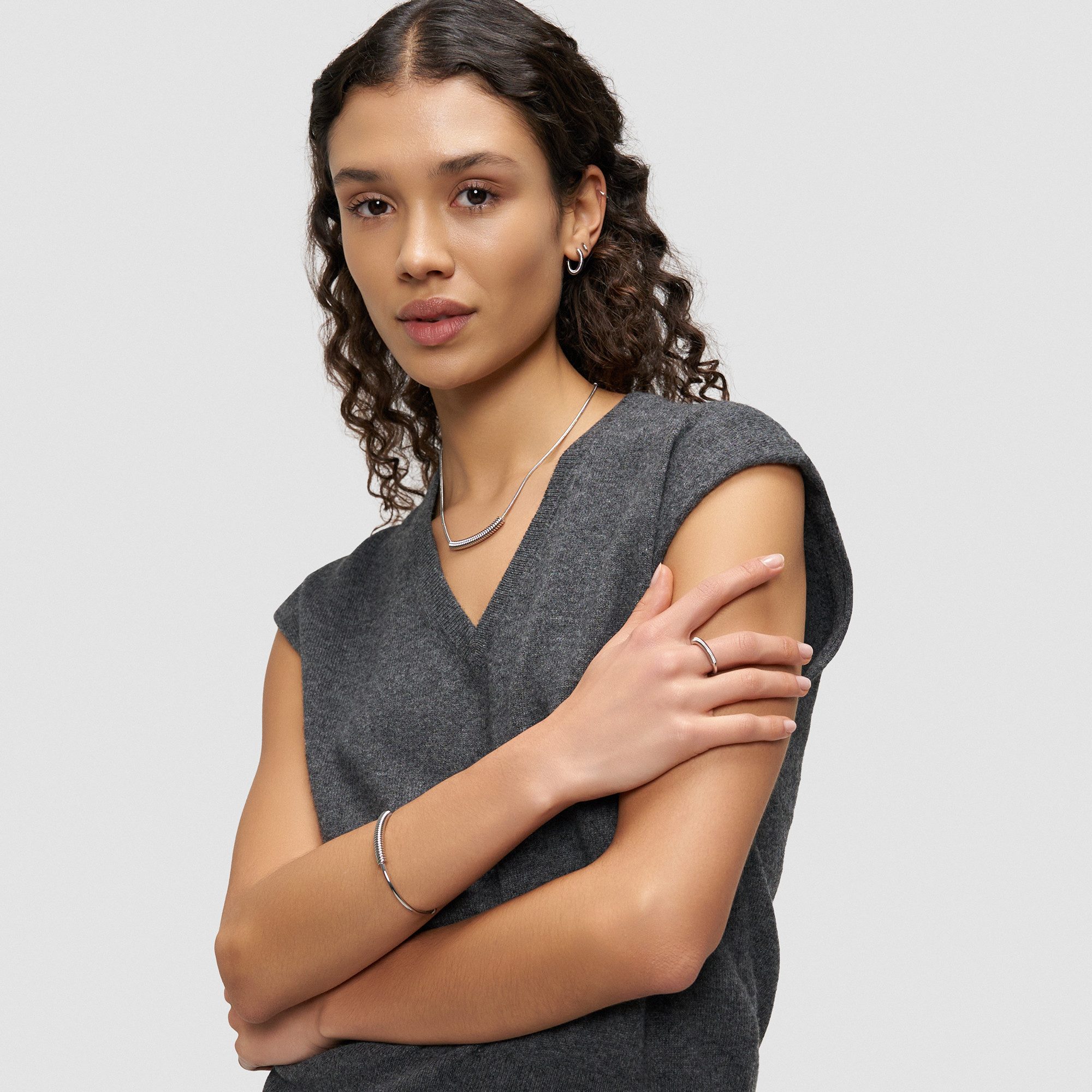 Liebeskind Berlin Fingerring Twist Edelstahl günstig online kaufen