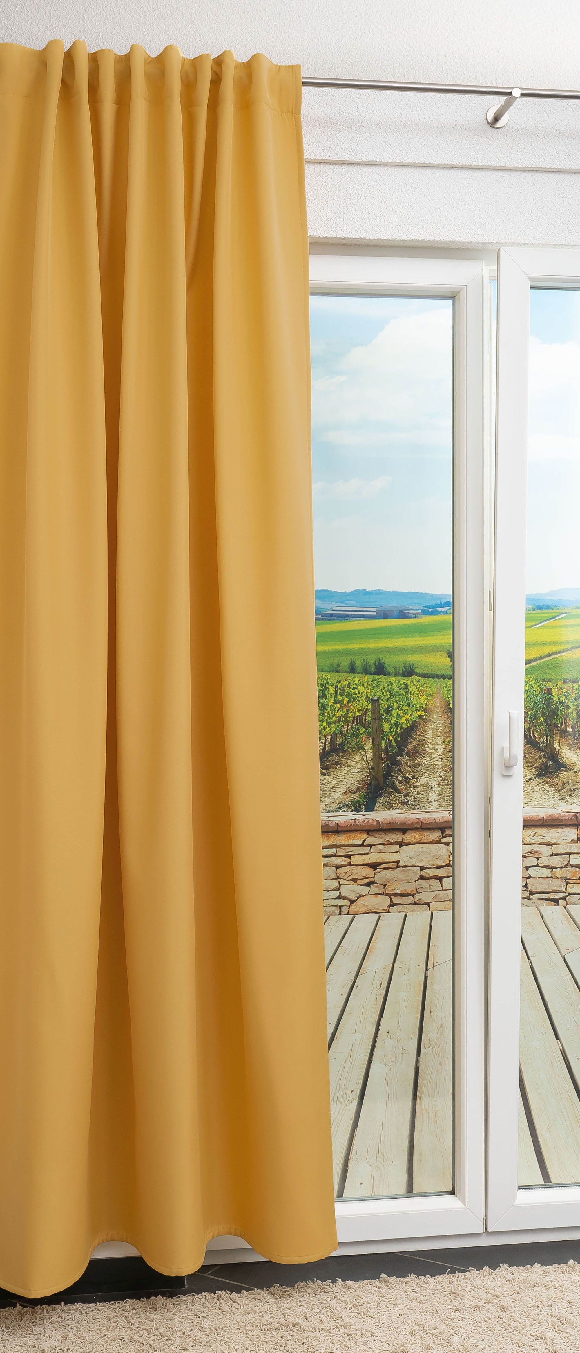 LYSEL® Vorhang Zugbandschal Thermo Dimout (1 günstig online kaufen