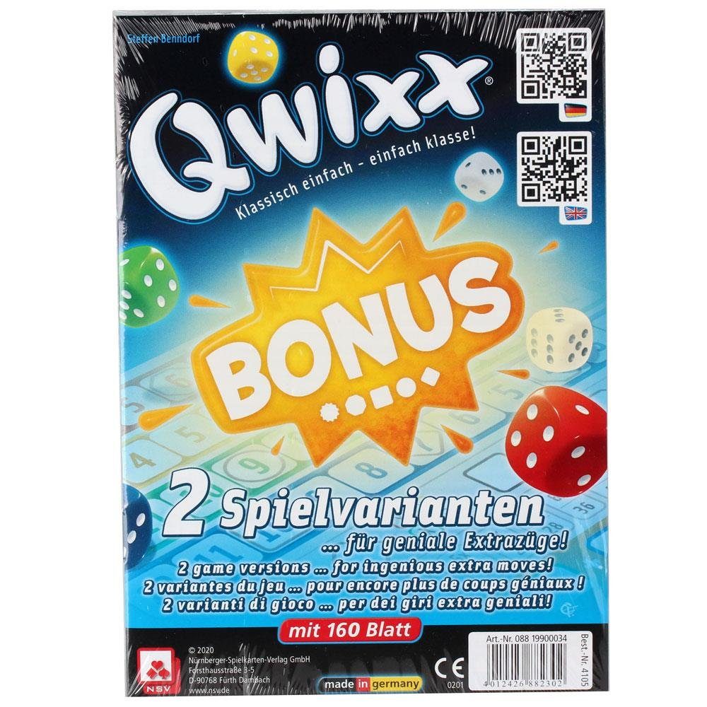 Spiel Qwixx Bonus 2 Zusatzblöcke