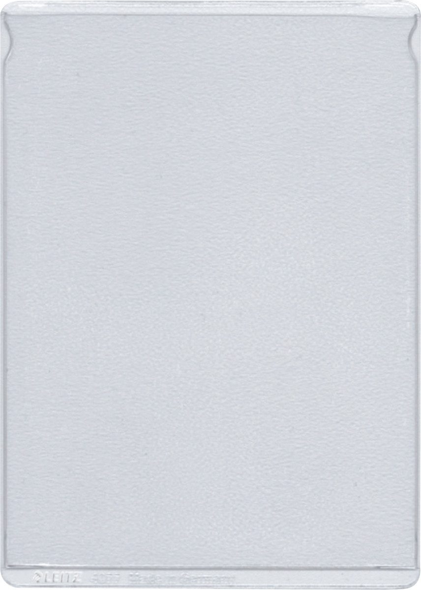 Schreibgeräteetui Ausweishüllen A7 0,20mm PVC transparent genarbt