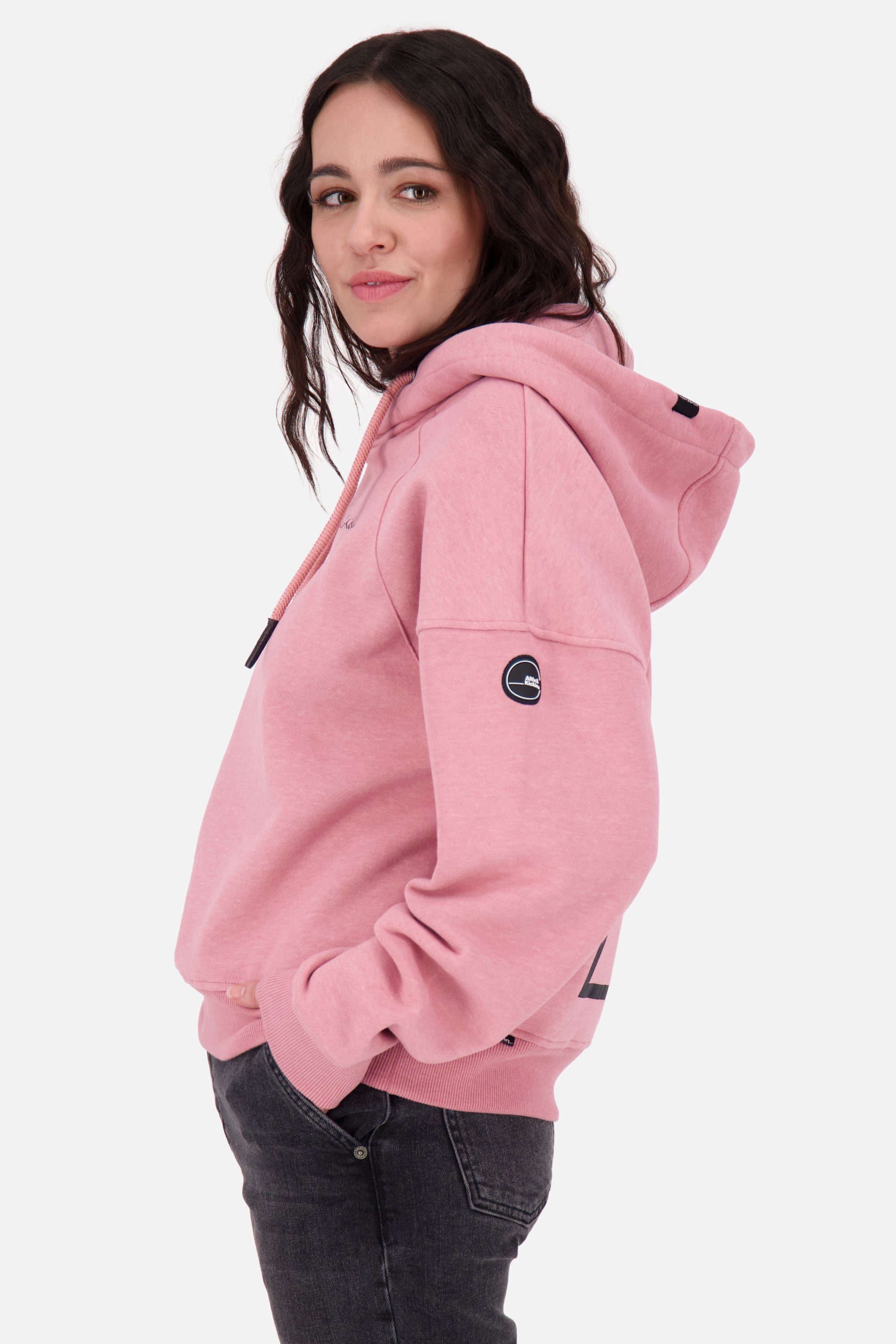 JessyAK Alife Kapuzensweatshirt A Hoodie & Kapuzensweatshirt, Pullover Damen Kickin Sweatshirt mauve melange