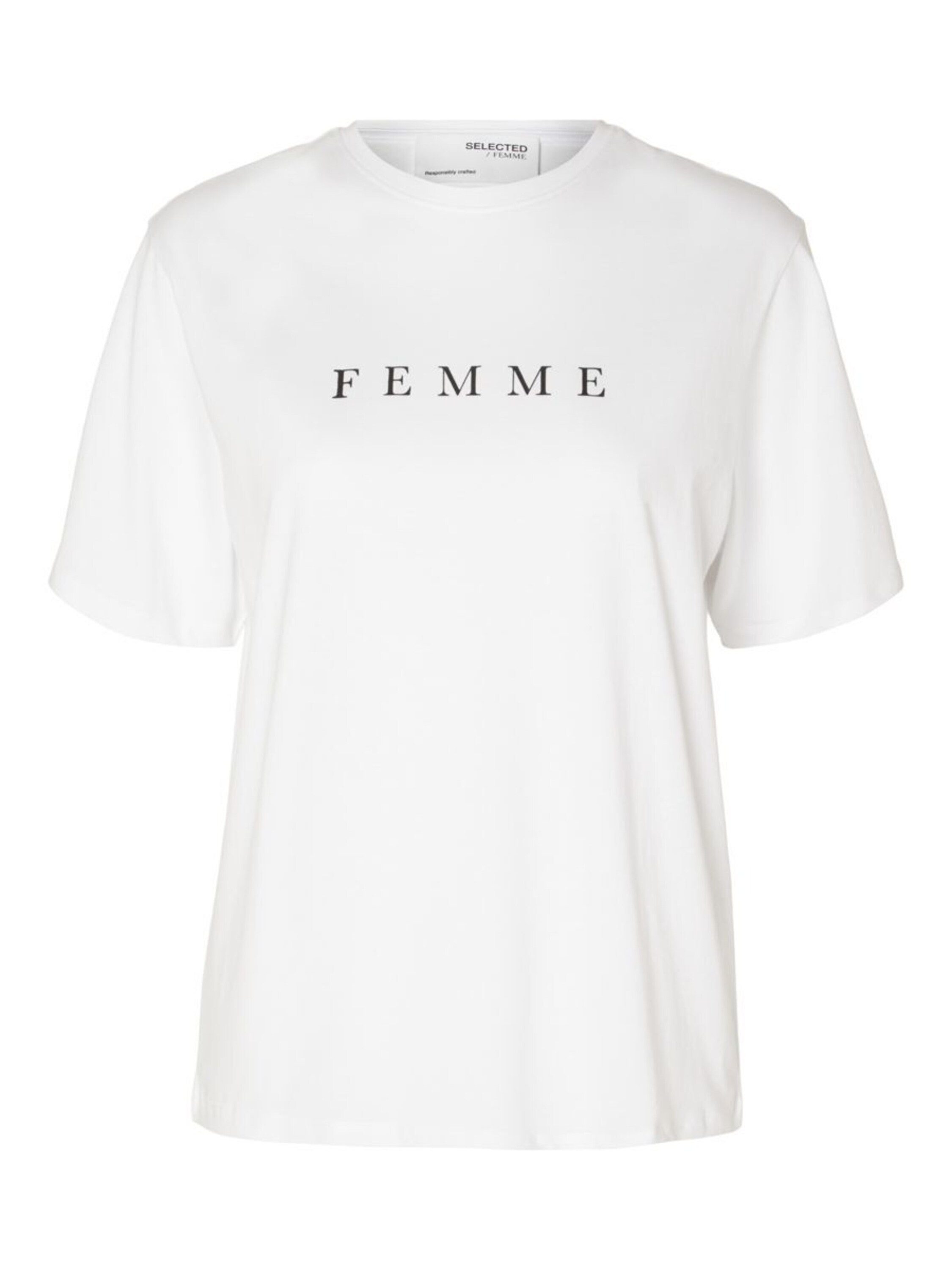 SELECTED FEMME Kurzarmshirt VILJA (1-tlg) Plain/ohne günstig online kaufen