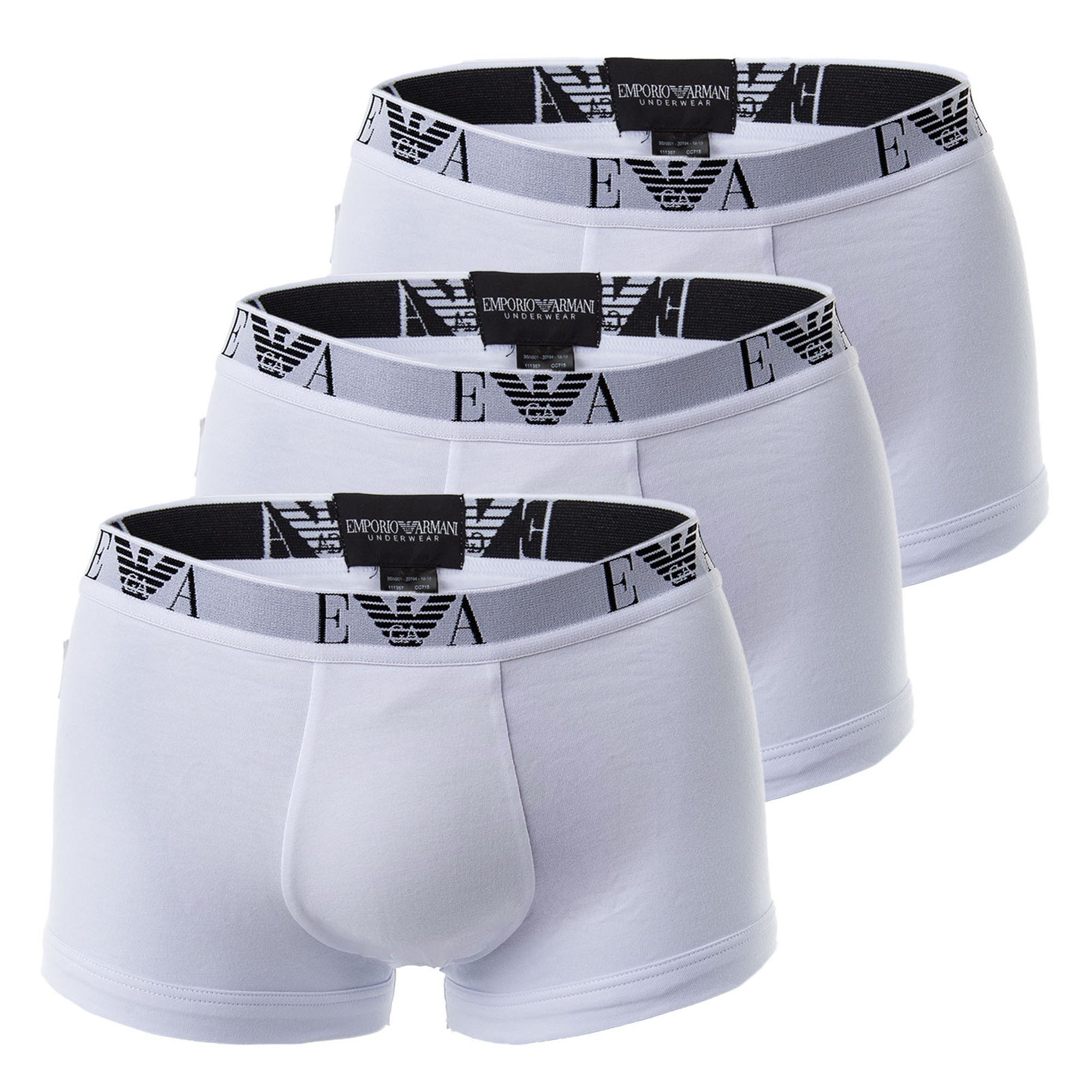 Boxer Herren Boxershort 3er Pack Baumwolle