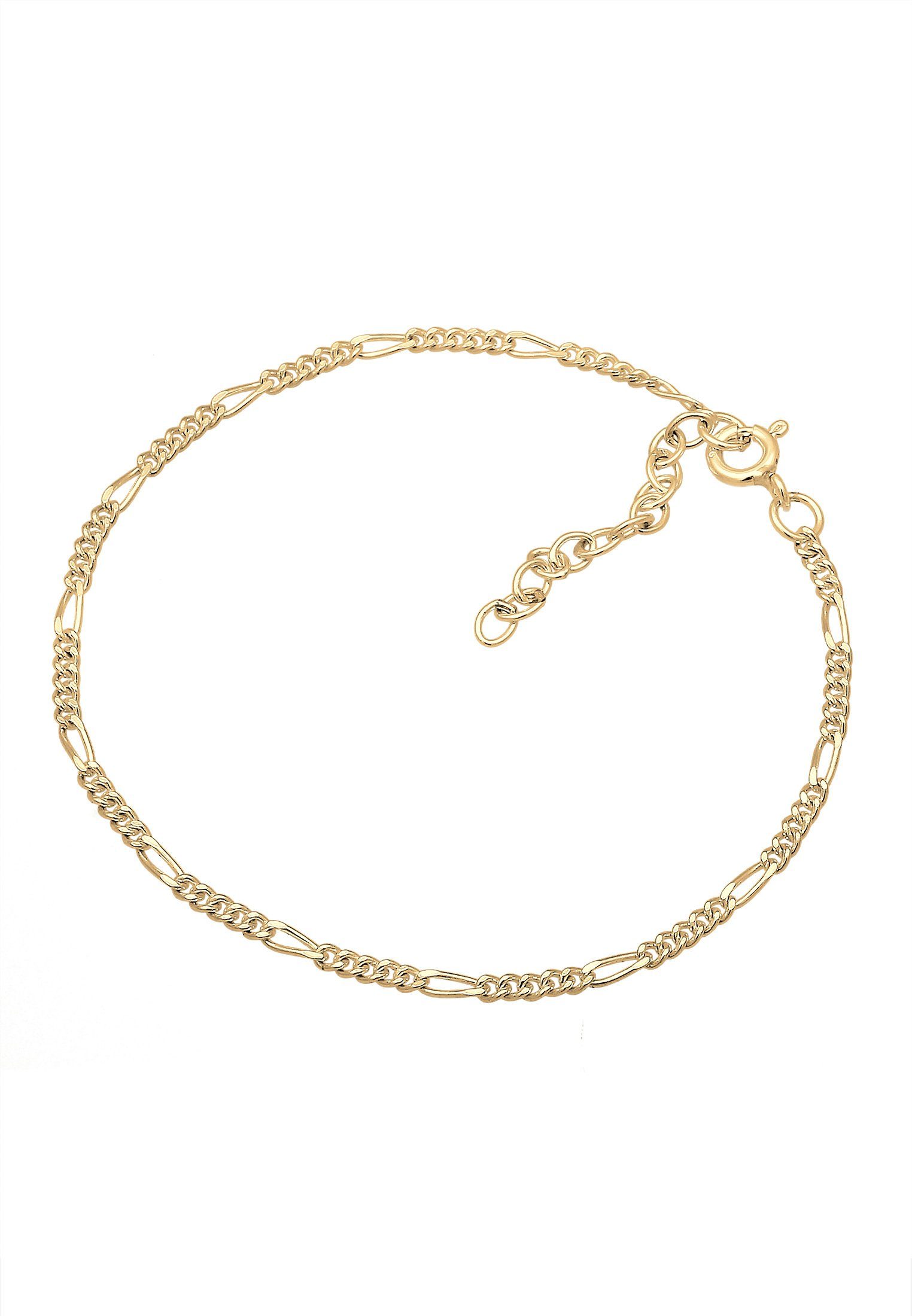 Elli Armband Armband Figaro Panzer Basic 925er Silber