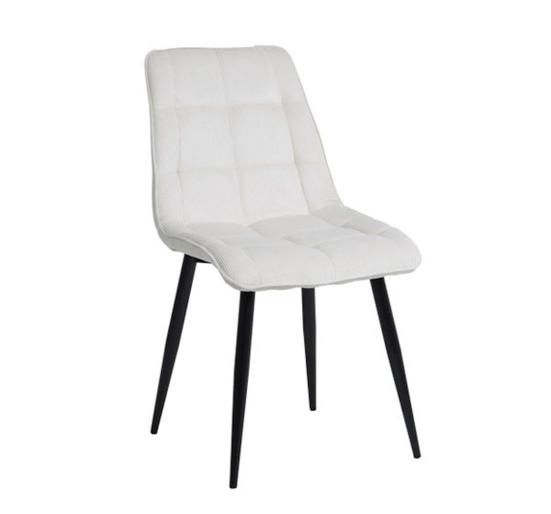 Feldmann-Wohnen Esszimmerstuhl Chic (4 St), creme 4er Set