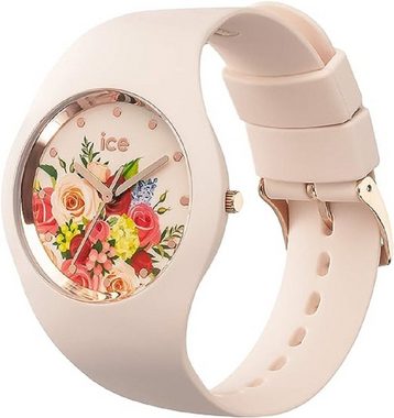 ice-watch Quarzuhr, Ice-Watch - ICE flower Pink bouquet (Medium)