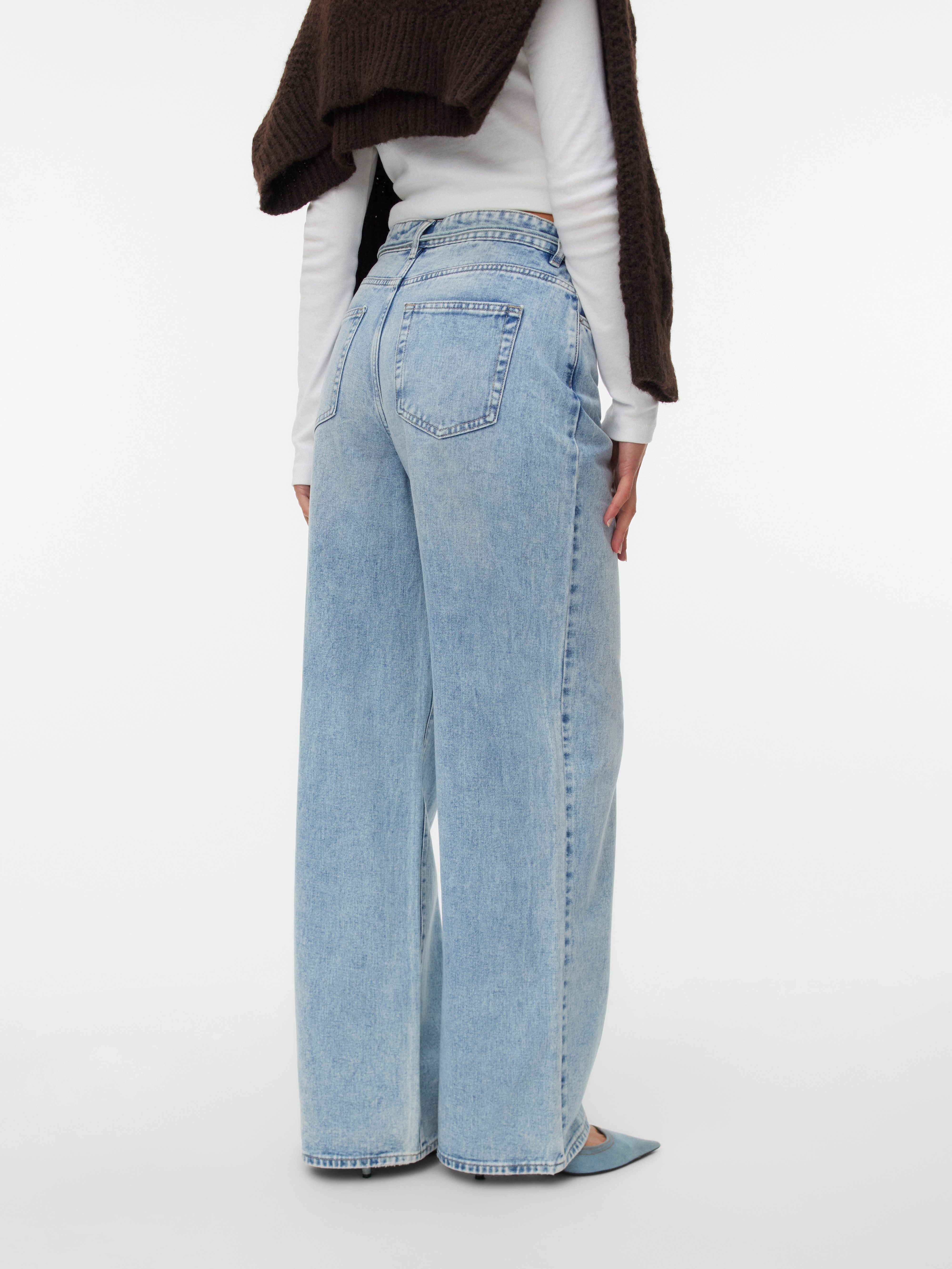 Vero Moda Weite Jeans VMWIEN MR günstig online kaufen