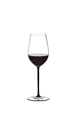 RIEDEL THE WINE GLASS COMPANY Champagnerglas Riedel Fatto a Mano Riesling/Zinfandel Schwarz, Glas