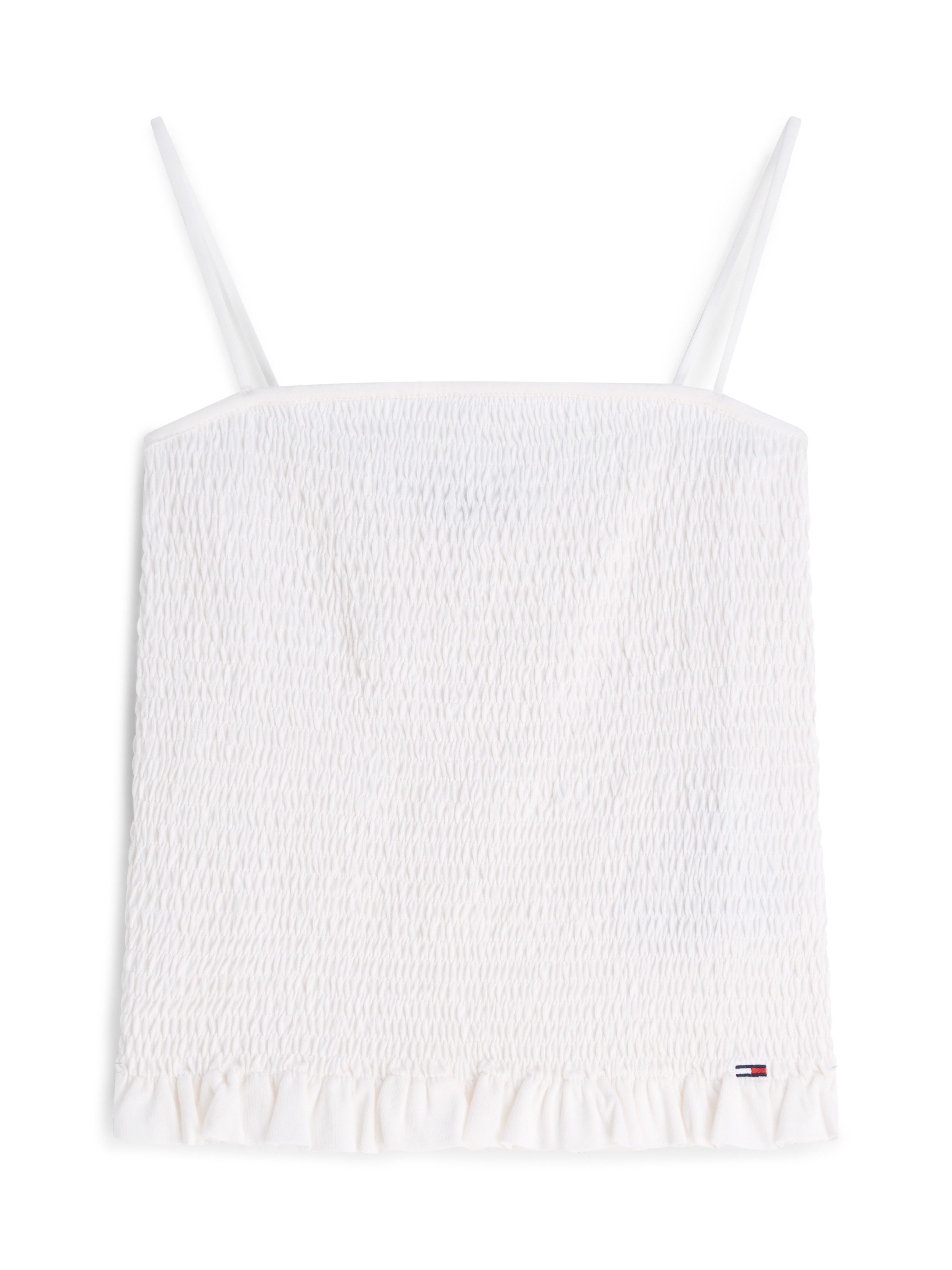 Tommy Jeans Smoktop TJW SLIM SMOCK STRAPPY TOP Baumwollmischung, slim fit – Bild 5 von 5