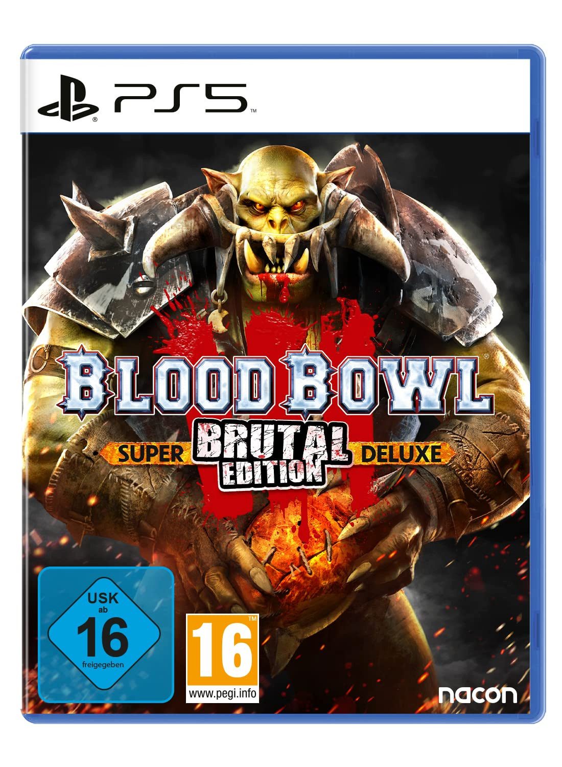 PS5 Blood Bowl Super Deluxe Brutal Edition - Playstation 5 (Blu-ray Disc), PlayStation 5