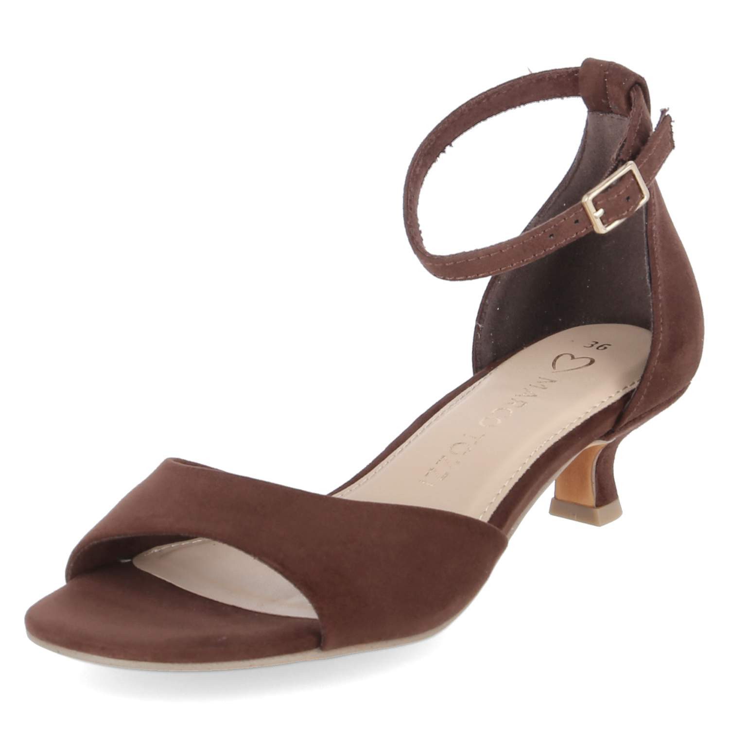 MARCO TOZZI Marco Tozzi 2-28348-46-317 Damen Textil braun Sandalette