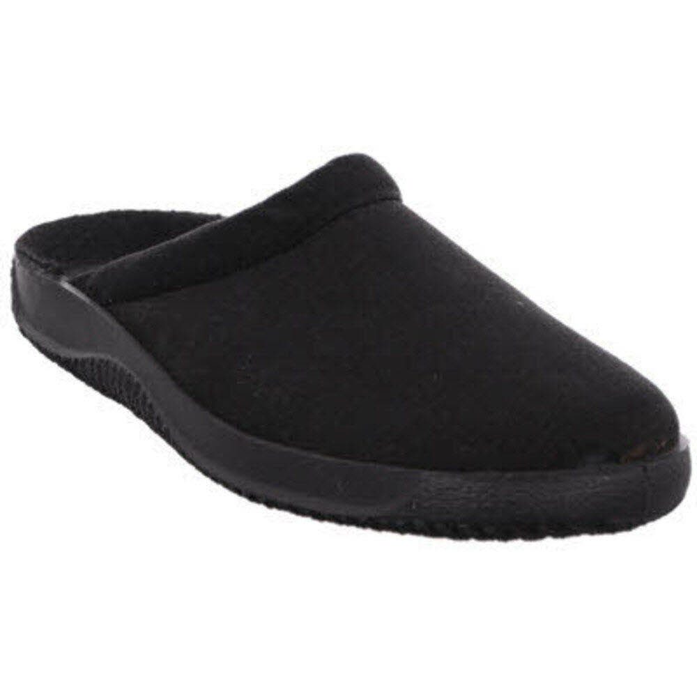 Rohde 1970 Soltau H heren pantoffels pantoffels leer klompen, zwart zwart 90, 46 EU Rohde 1970 Soltau H heren pantoffels pantoffels leer klompen, zwart zwart 90, 46 EU