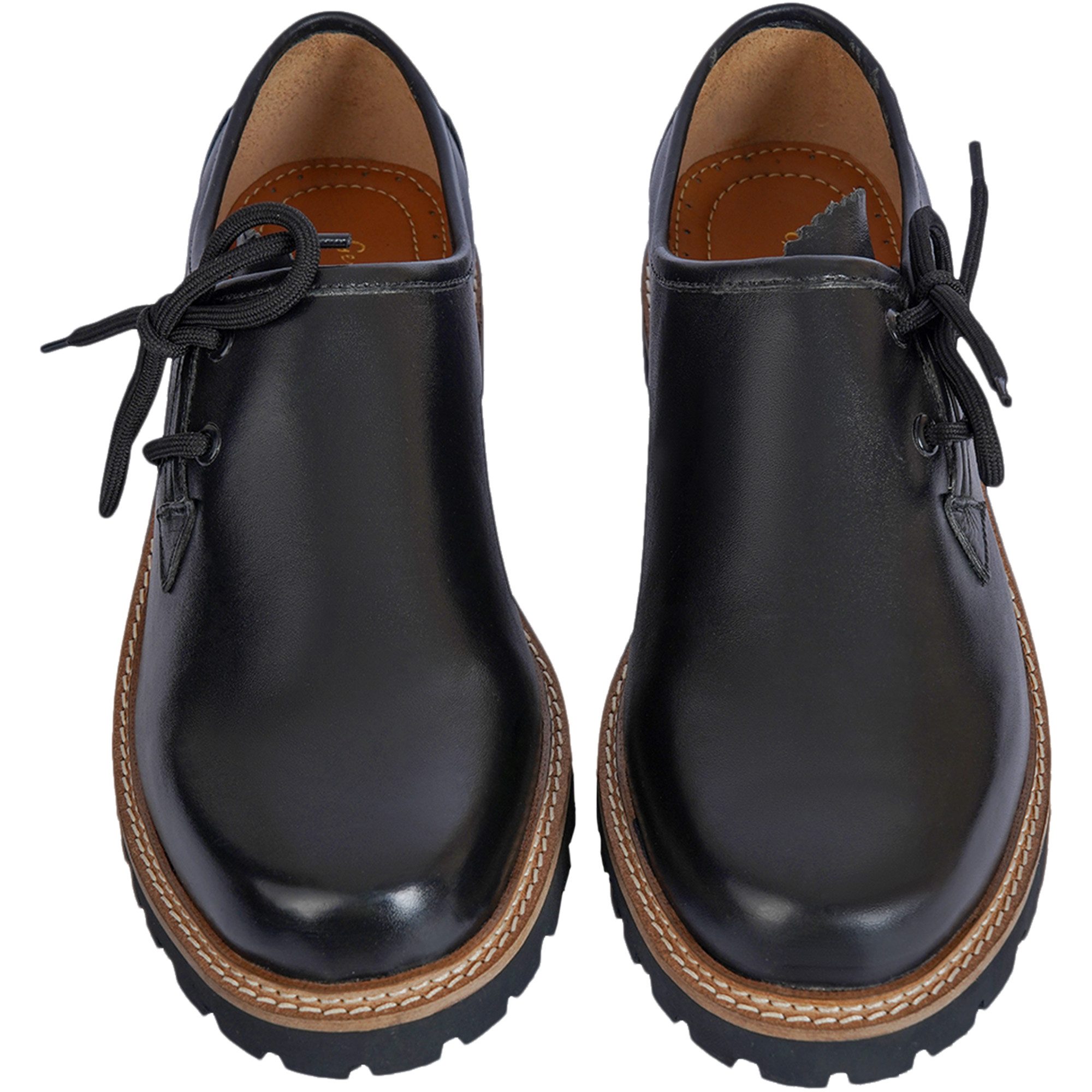 German Wear GW1801-GL Haferlschuh Haferlschuhe Trachtenschuhe aus Glattleder Original-Handmachart