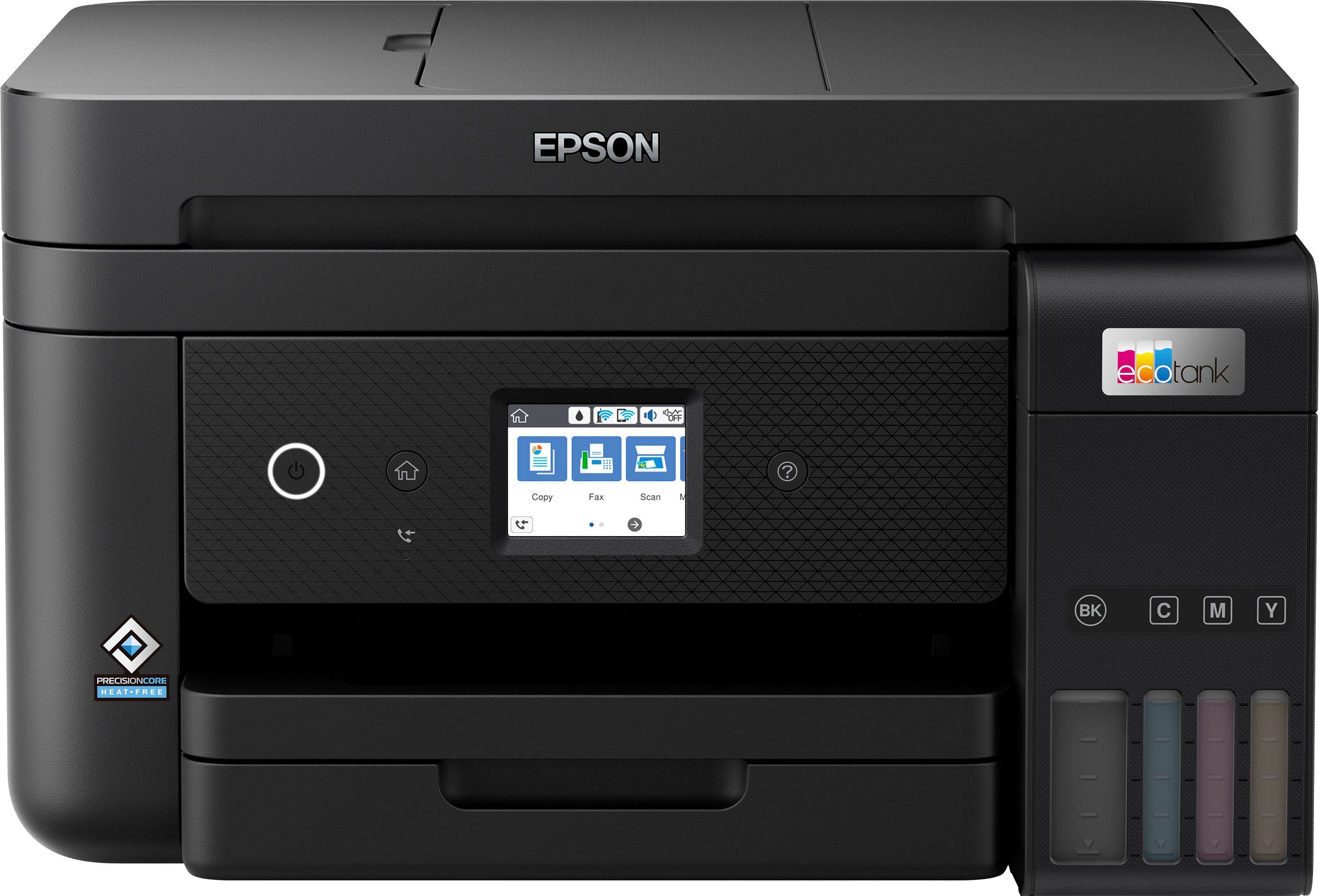 Epson (LAN WLAN (Ethernet), Direct) EcoTank Multifunktionsdrucker, ET-4850 Wi-Fi (Wi-Fi),