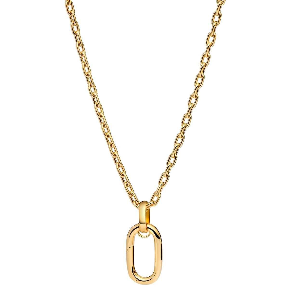 Pandora Gliederkette 364083C00-70, für Damen-Kette Goldfarben 70 cm
