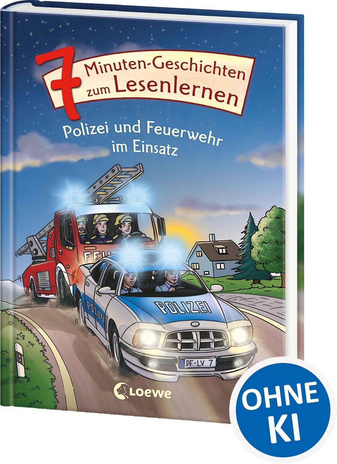 7-Minuten-Geschichten zum Lesenlernen - Polizei und Feuerwehr im Einsa / diverse