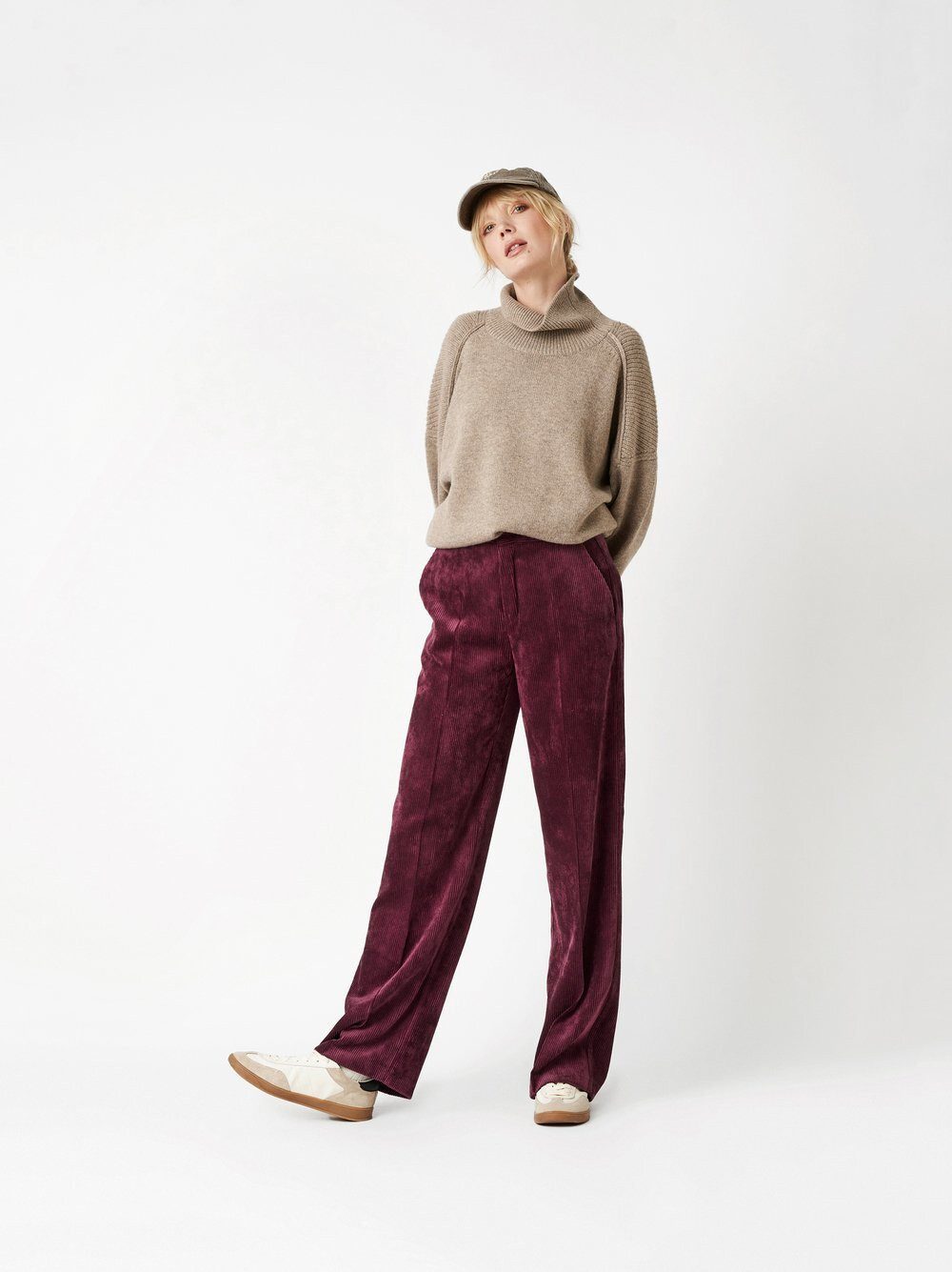 ROSNER Palazzohose Mara_355 aus weichem Cord günstig online kaufen