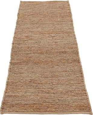 Läufer Nala Juteteppich, carpetfine, rechteckig, Höhe: 9 mm, wendbar, aus 100% Jute, in vielen Größen und Formen, quadratisch, rund