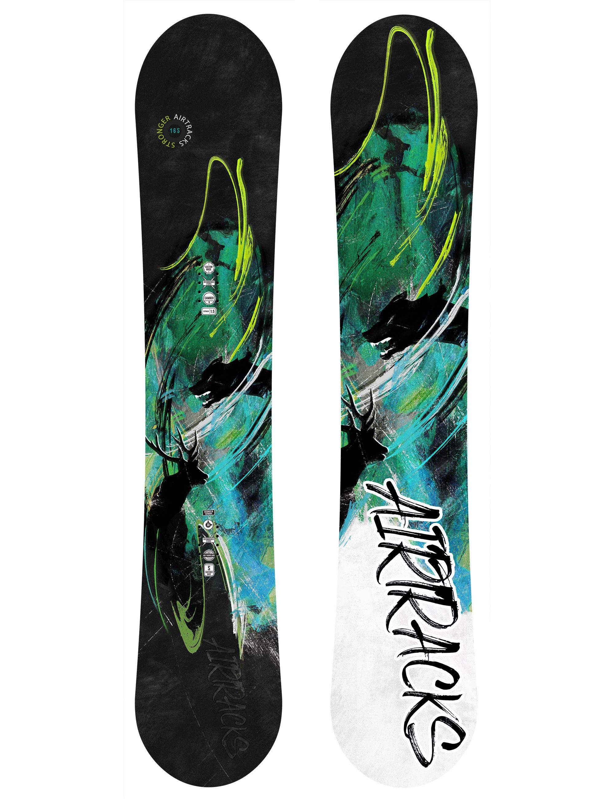 Snowboard Board Stronger Flat Zero Rocker »Mod. 25/26