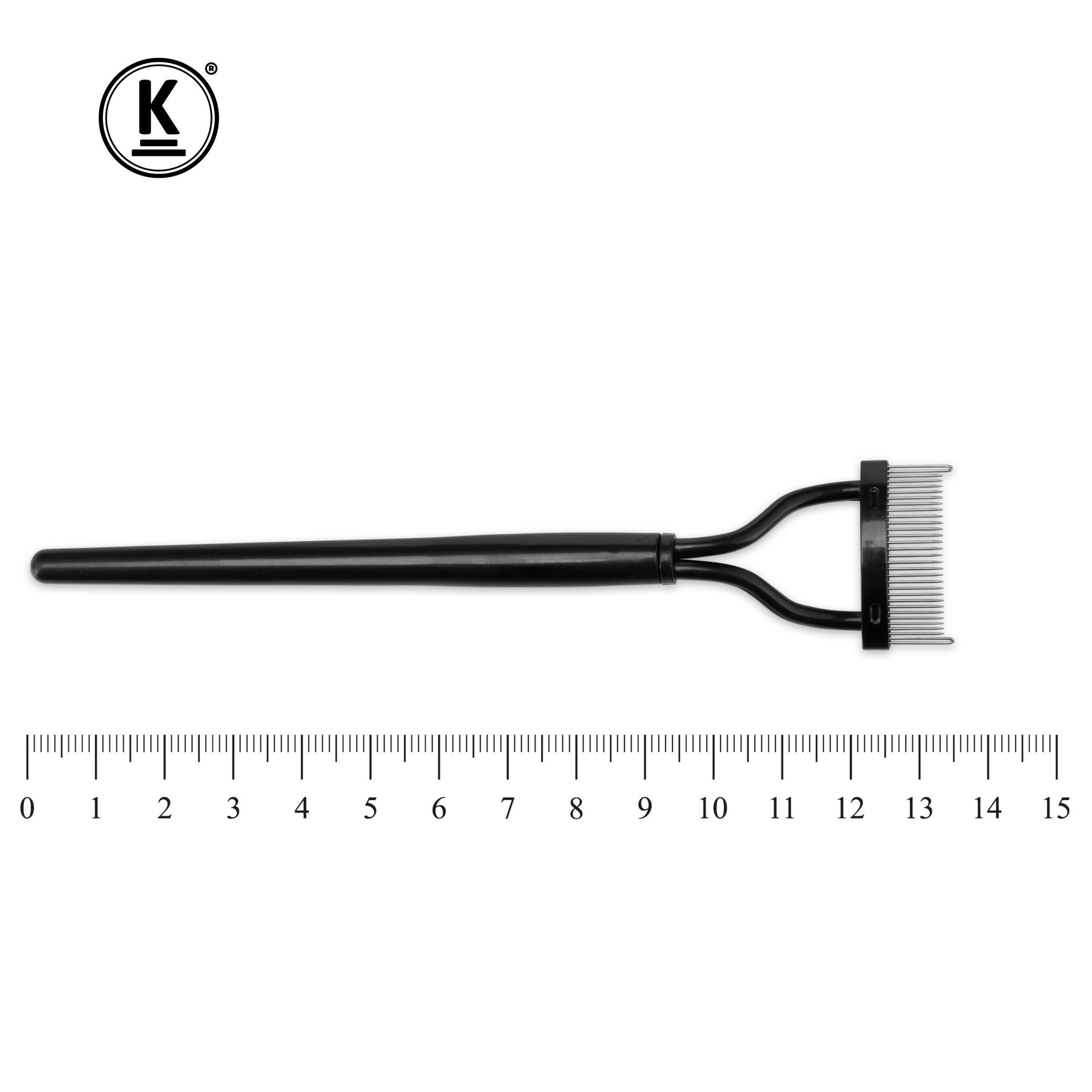 K-Pro Wimpernkamm Wimpern-Bürste, Wimpernpflege-Kamm, eyelash Bürste, (1 tlg), Verhindert Klumpen, trennt sanft, verbessert Volumen, perfekte Wimpern