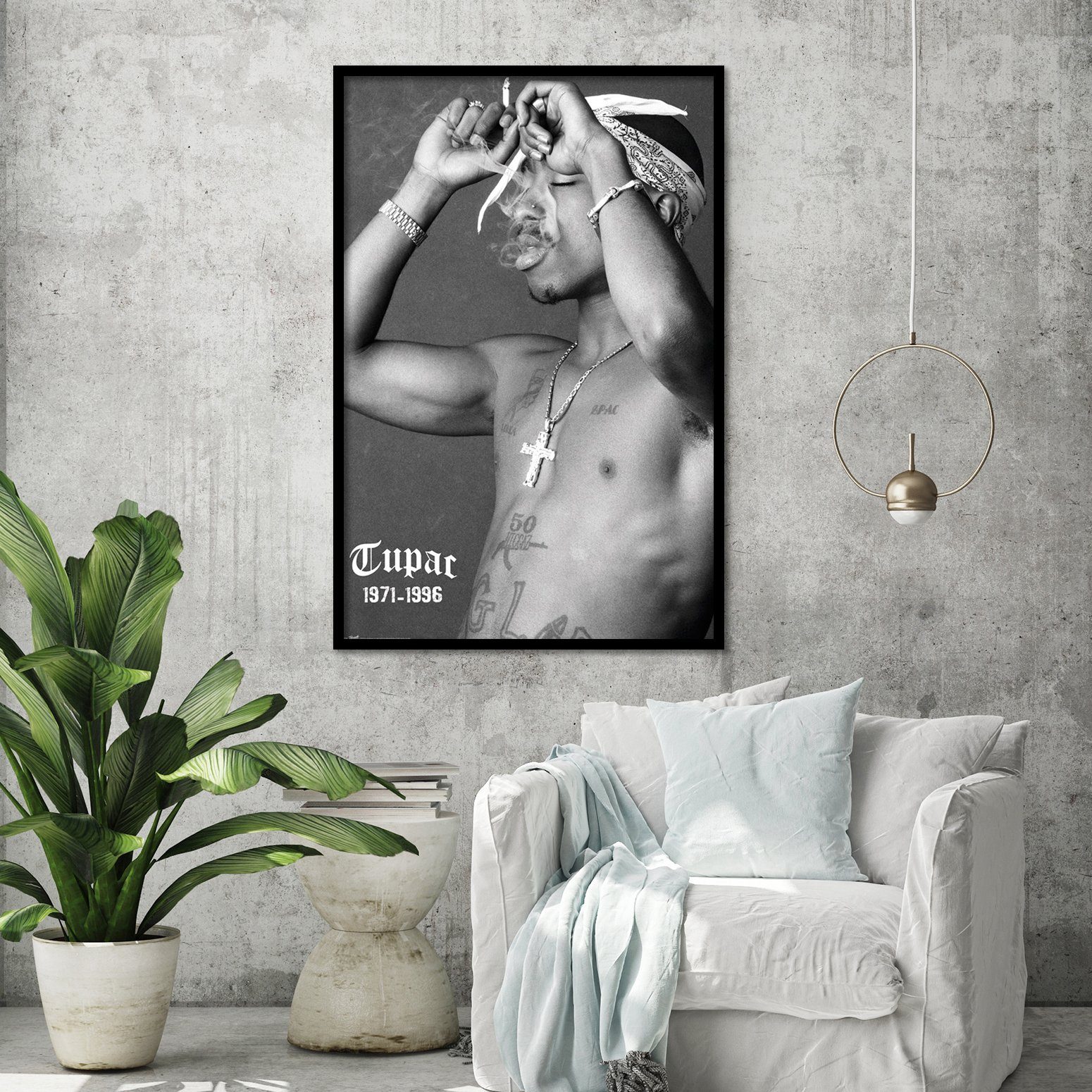 GB eye Poster Tupac Shakur Poster Smoke 61 x 91,5 cm günstig online kaufen