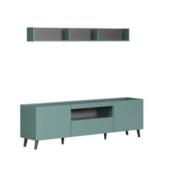 ebuy24 Regal Melton Regal System blau, grau.