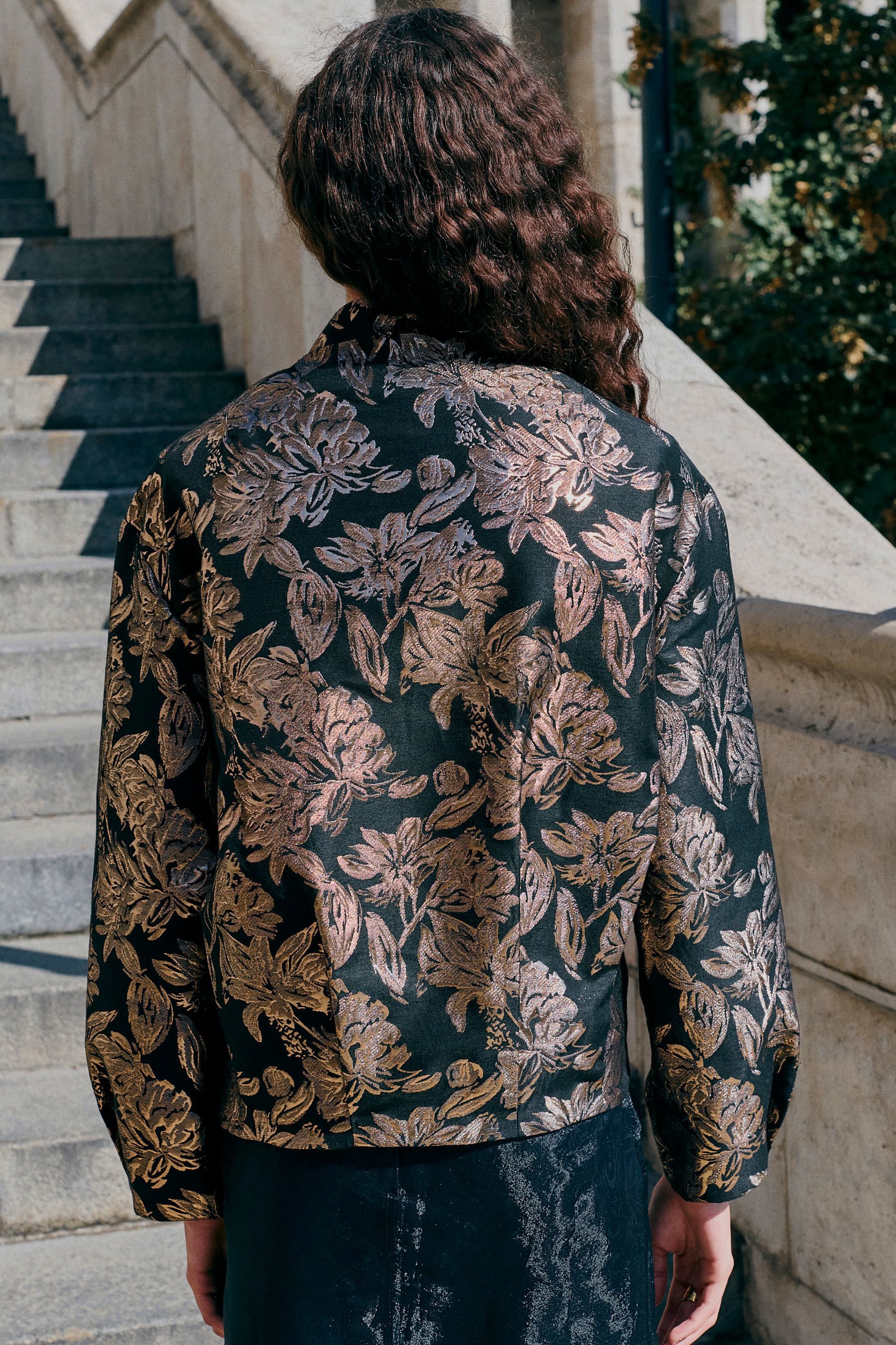 Next Bomberjacke Jacquard-Bomberjacke (1-St) günstig online kaufen