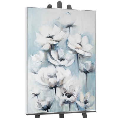 YS-Art Gemälde Blumige Zärtlichkeit, Blumen