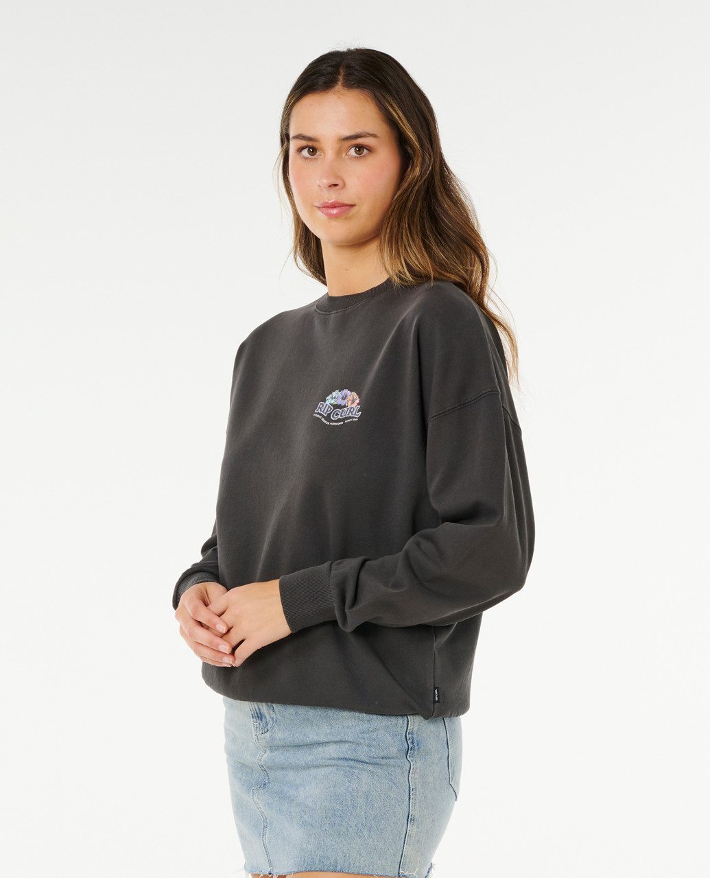Rip Curl Sweatshirt Rip Curl Bells Heritage Crew Sweatshirt