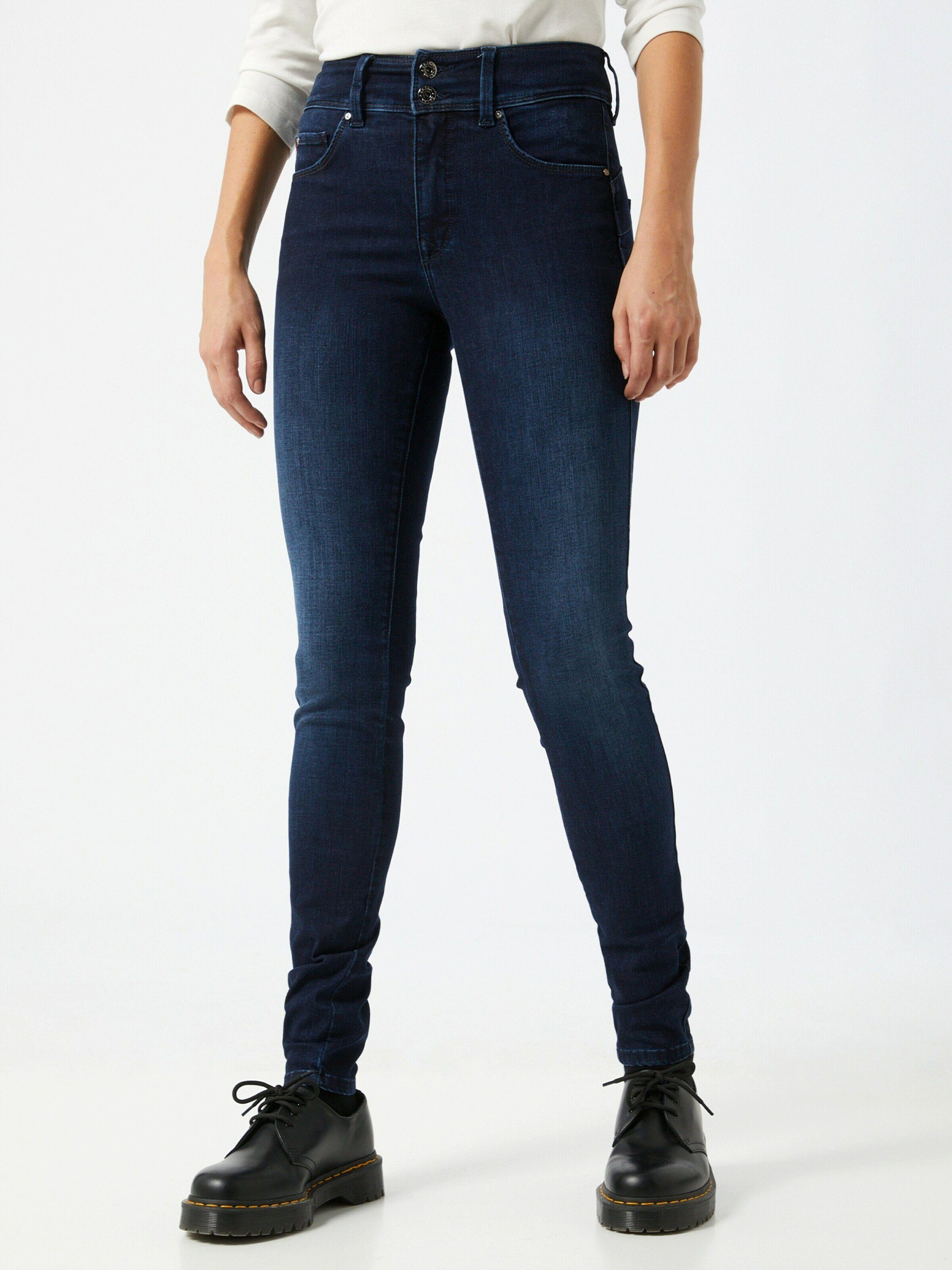 SECRET Jeans Skinny-fit-Jeans (1-tlg) Details Salsa Plain/ohne
