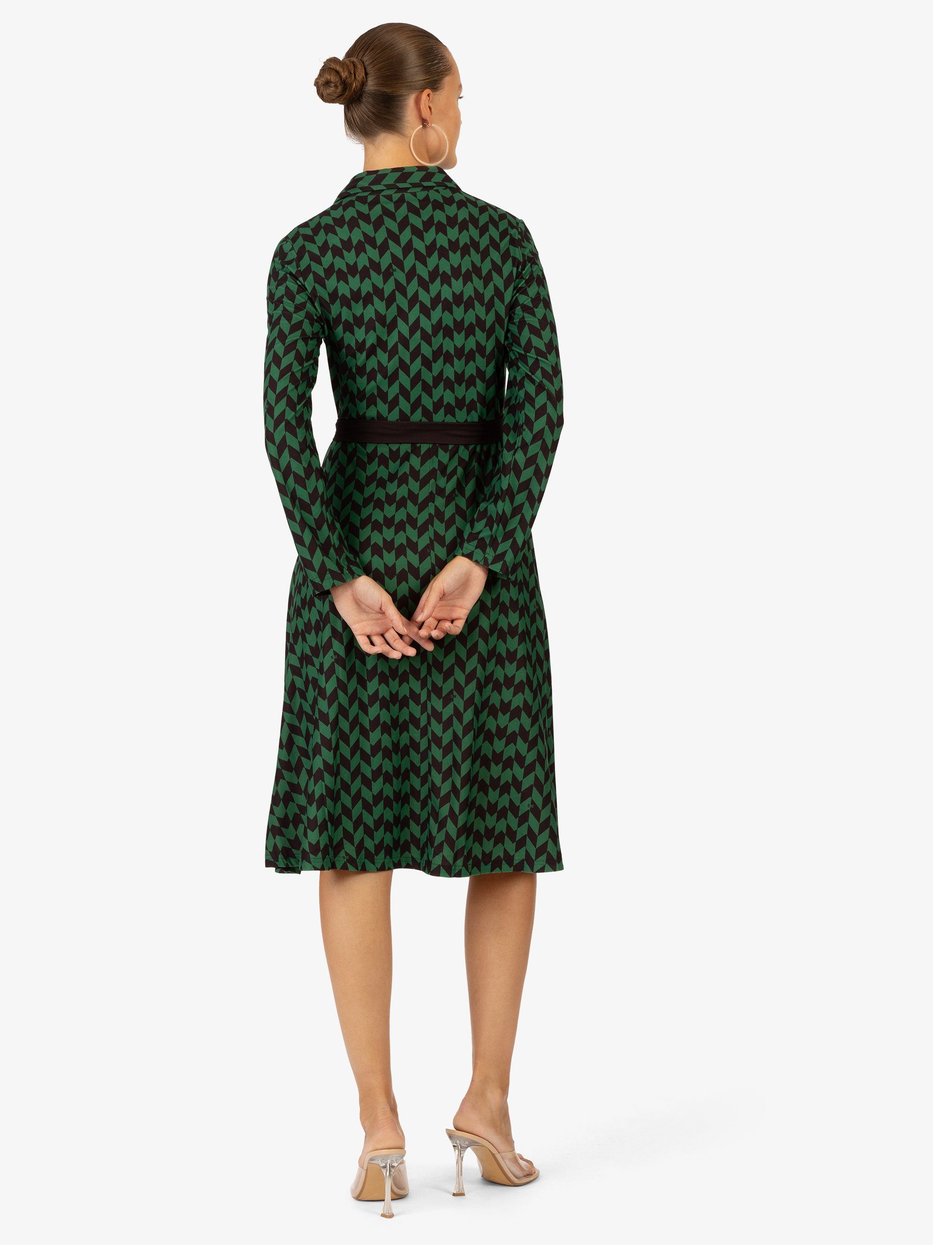Apart Cocktailkleid APART Kleider mit Dekorativer Gürtel