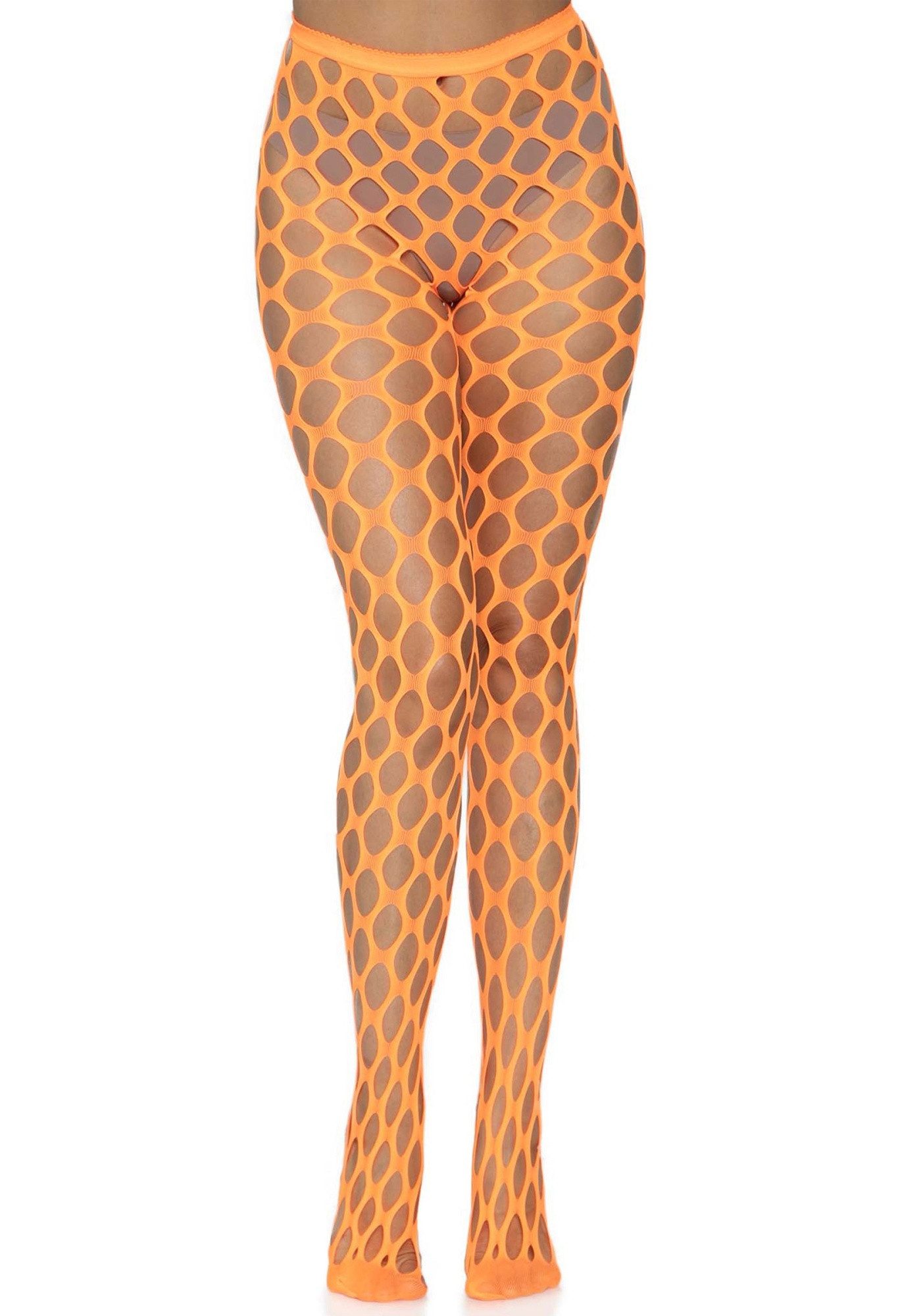 Netzstrumpfhose Netz-Strumpfhose - neon orange