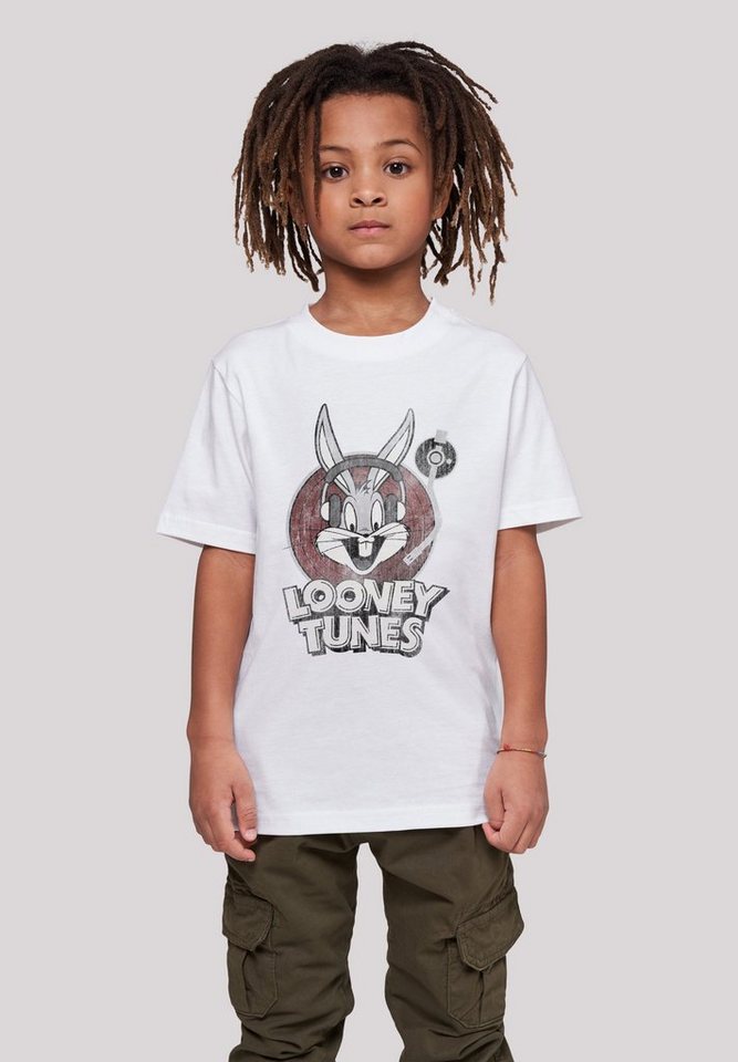 F4NT4STIC T-Shirt T-Shirt \'Looney Tunes Bugs Bunny\' Unisex Kinder,Premium  Merch,Jungen,Mädchen,Bedruckt