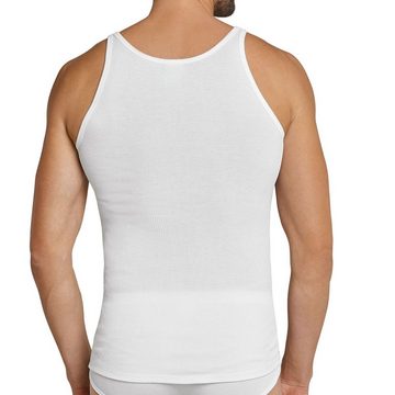 Schiesser Unterhemd (4-St) mit verlängertem Rücken im 4er Pack