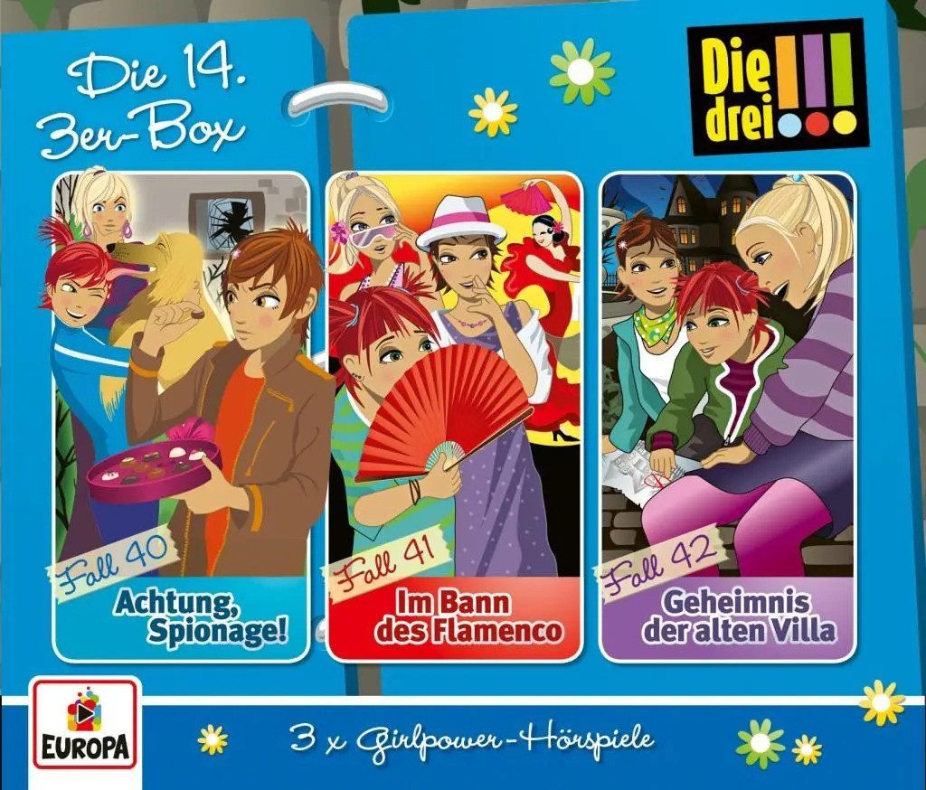 Hörspiel Die drei !!! 3er Box 14 - Folgen 40-42