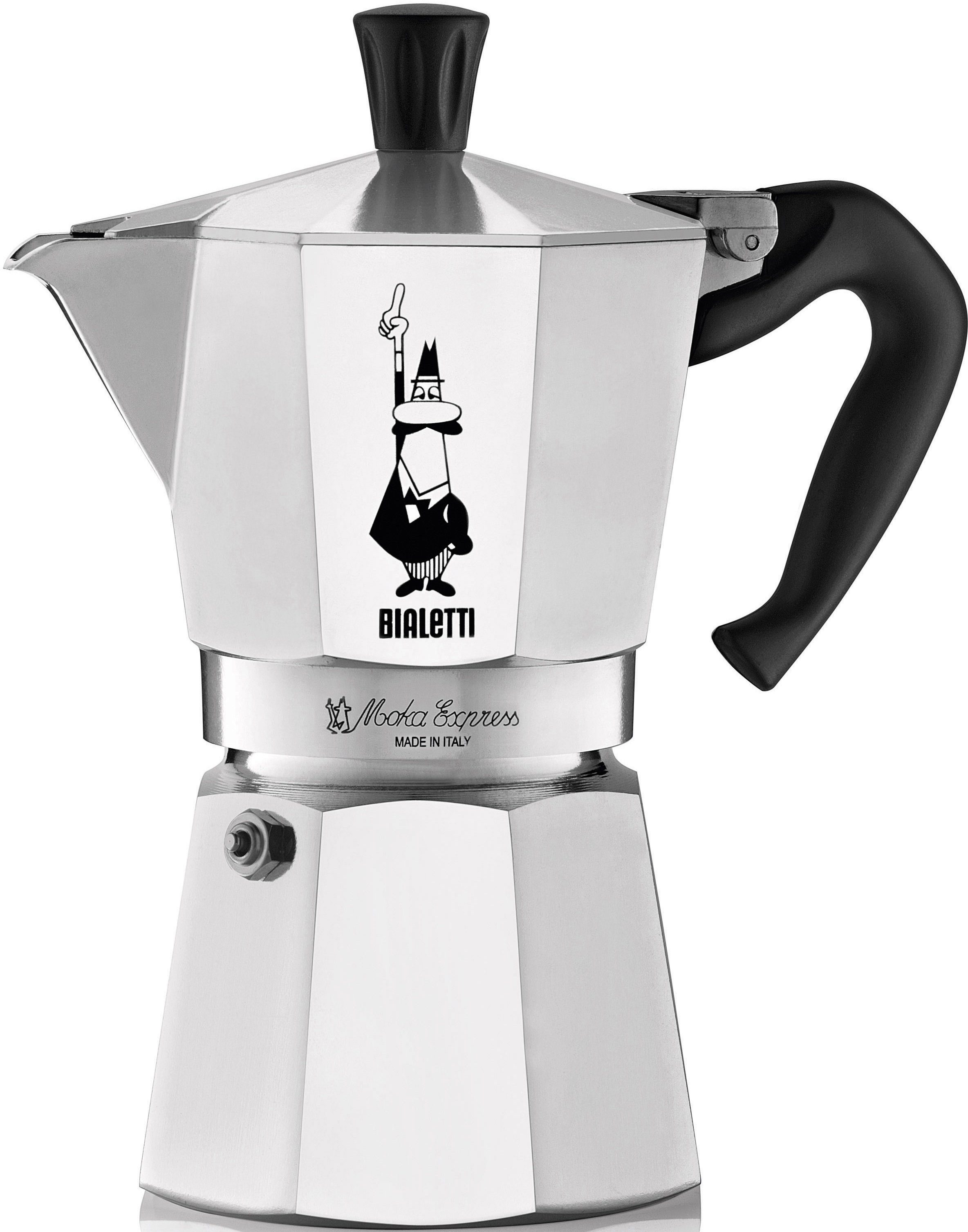 BIALETTI Espressokocher, 0,27l Kaffeekanne, Aluminium