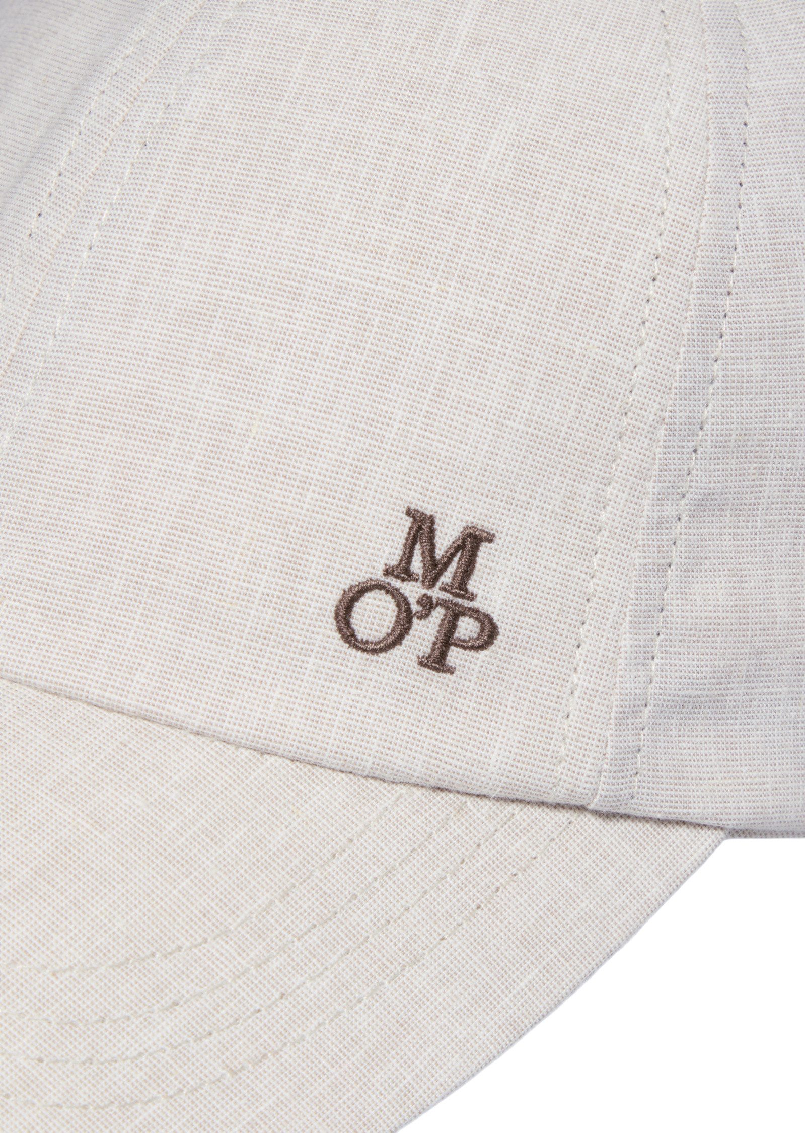 Marc O'Polo Baseball Cap aus Bio-Baumwoll-Leinen-Mix