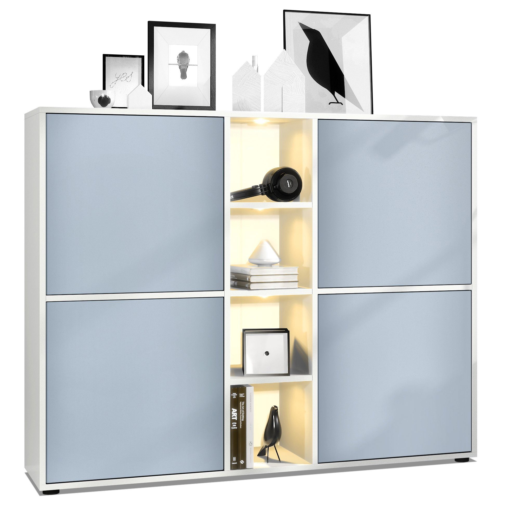 Vladon Highboard Cuba V3 (Highboard, mit günstig online kaufen