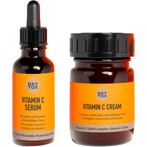 DAYTOX Gesichtspflege-Set Vitamin C Glow Duo Spar-Set, 2-tlg.