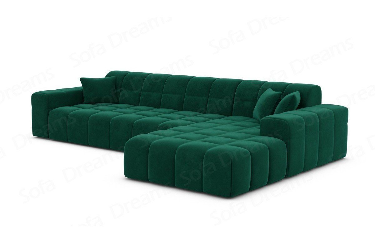 Sofa Dreams Ecksofa Stoffsofa Ibiza L Form kurz Stoff Modern Eckcouch Sofa Polstersofa