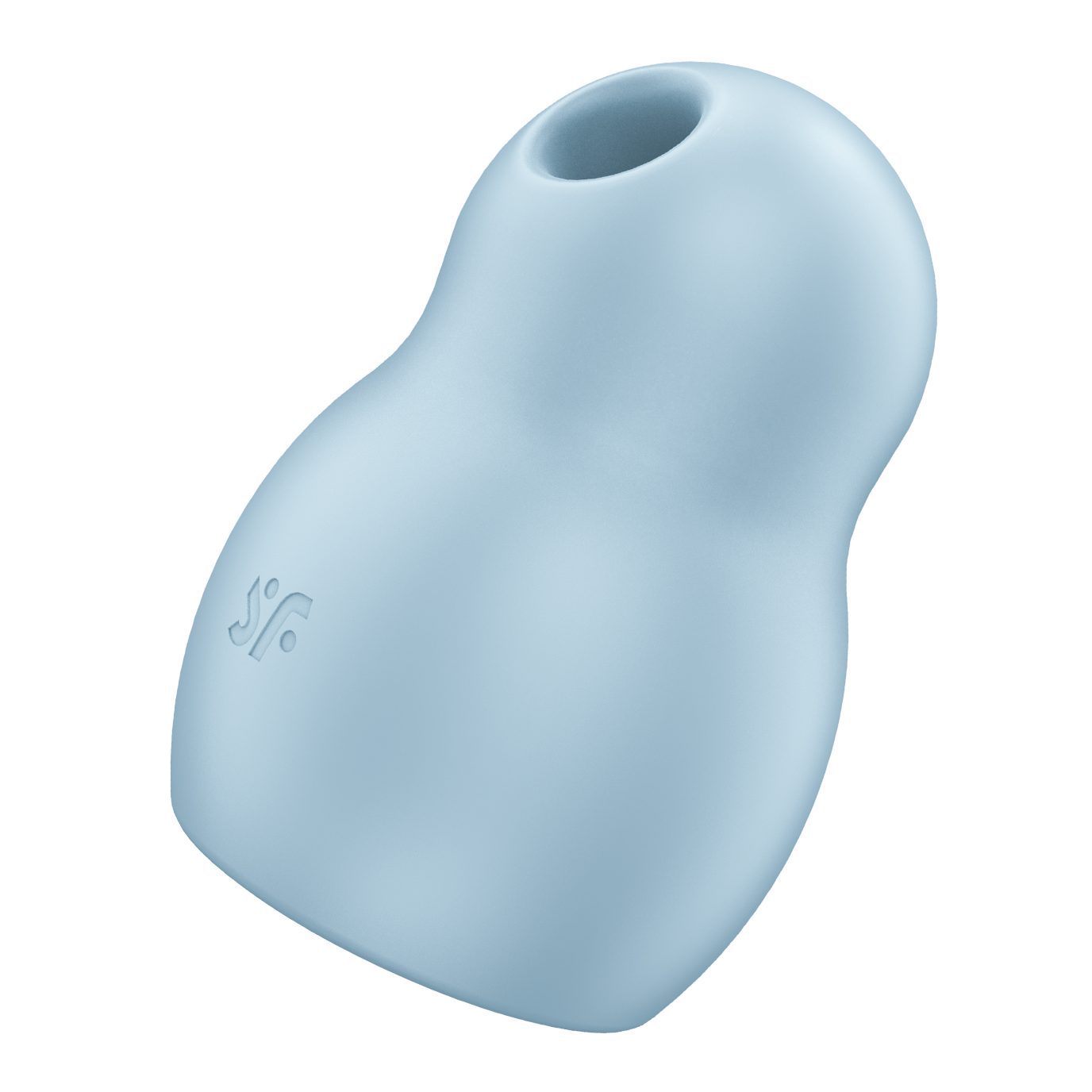 Satisfyer Klitoris-Stimulator Satisfyer Druckwellenvibrator 'Pro To Go 1', 9 cm, ideal für unterwegs, (1-tlg) hellblau