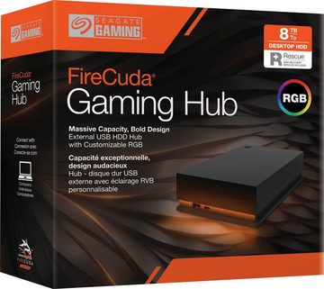 Seagate »FireCuda Gaming Hub« externe HDD-Festplatte (8 TB)