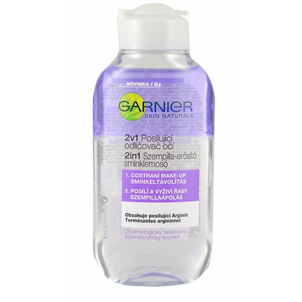 125ml GARNIER Remover Garnier Make-up-Entferner Express Eye Cosmetic 2in1 Make-up