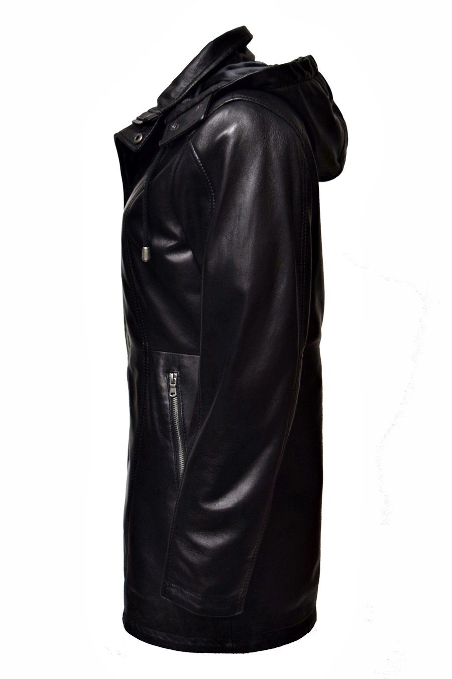 Zimmert Leather Lederjacke Pauline (1-St) Parka, Lammnappa, weich, Kapuze, günstig online kaufen