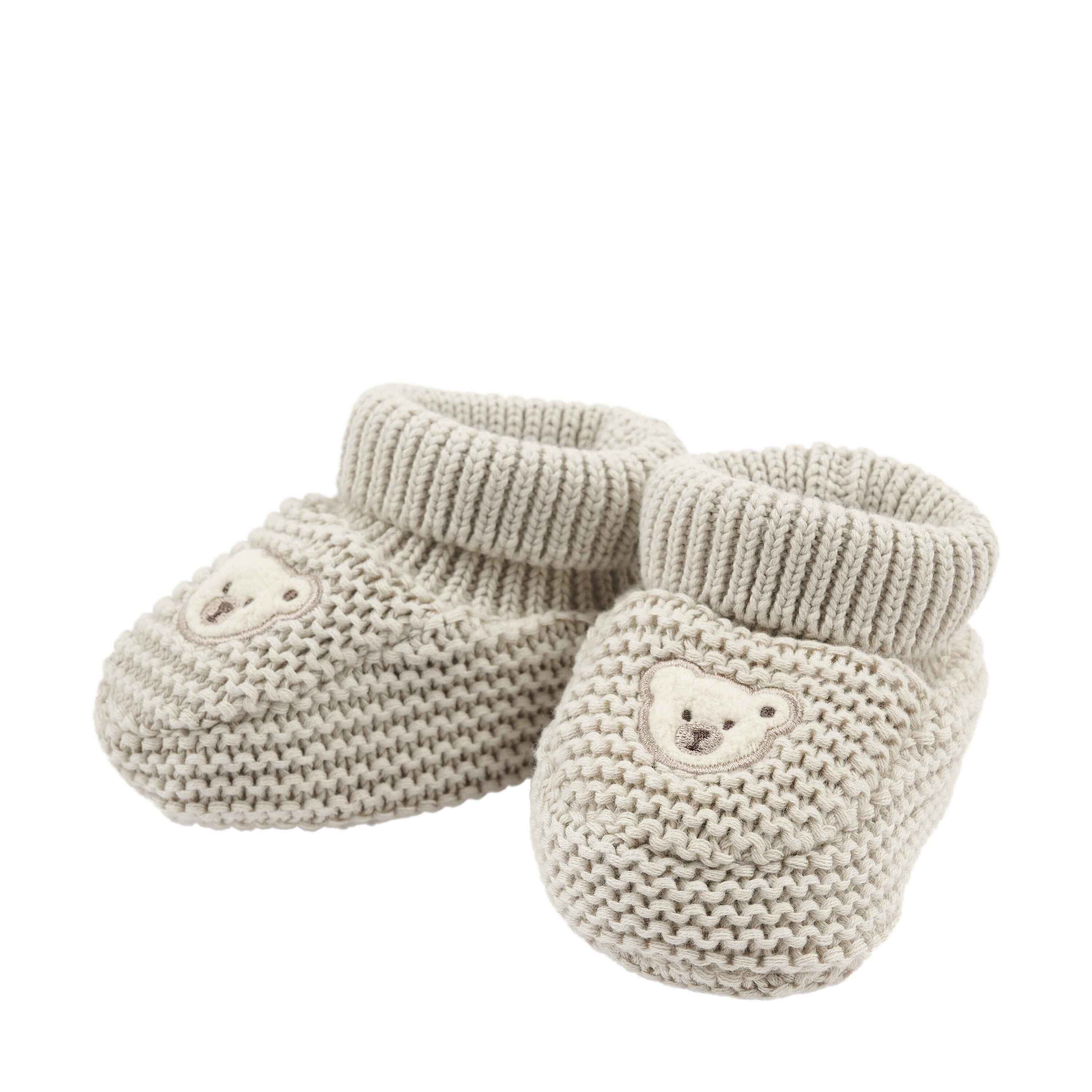 Steiff Babyschuhe GOTS Baby Wellness, gefüttert Wagenschuh