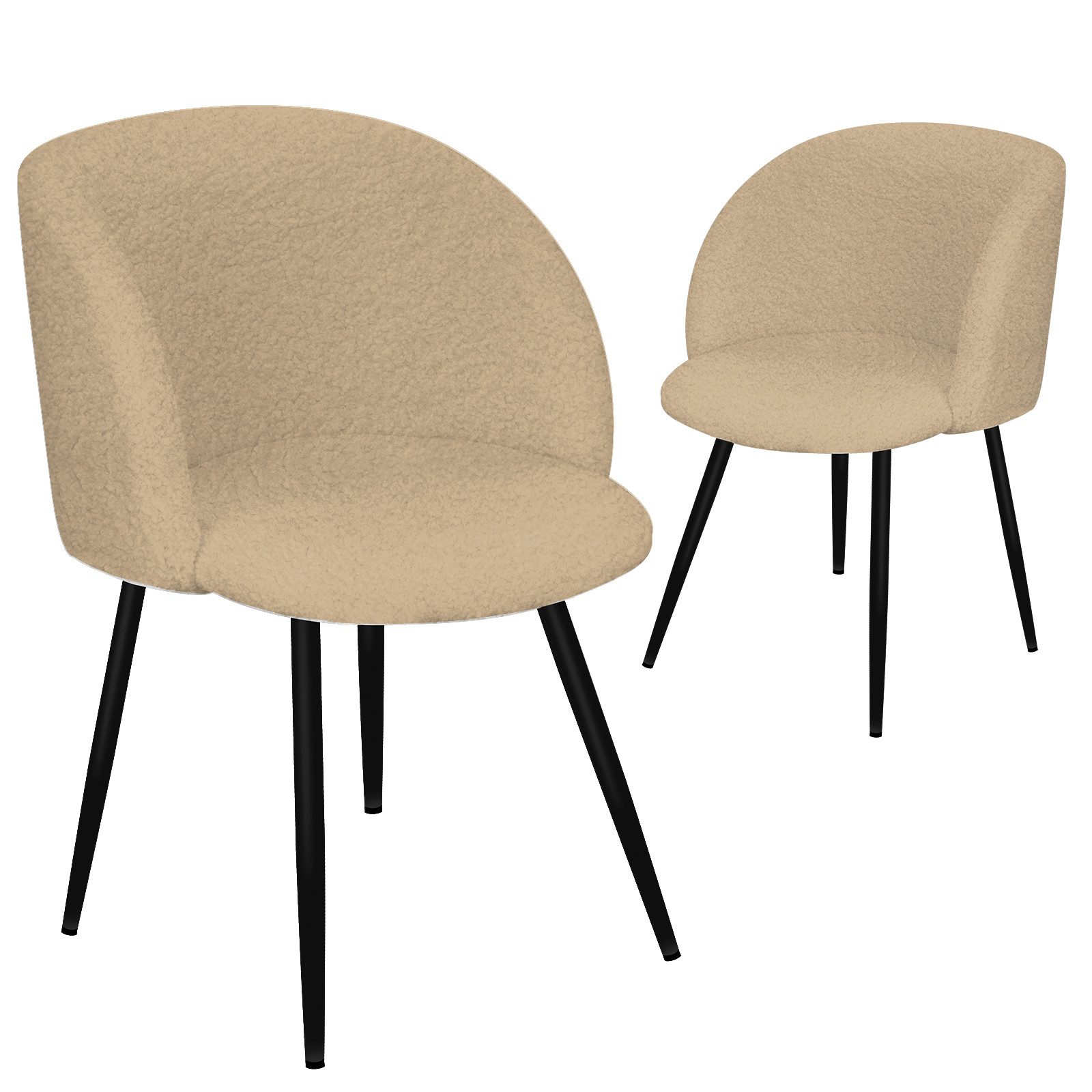 HOMELUX Polsterstuhl Esszimmerstuhl 2/4 Set, Küchenstuhl mit Armlehnen & Me günstig online kaufen