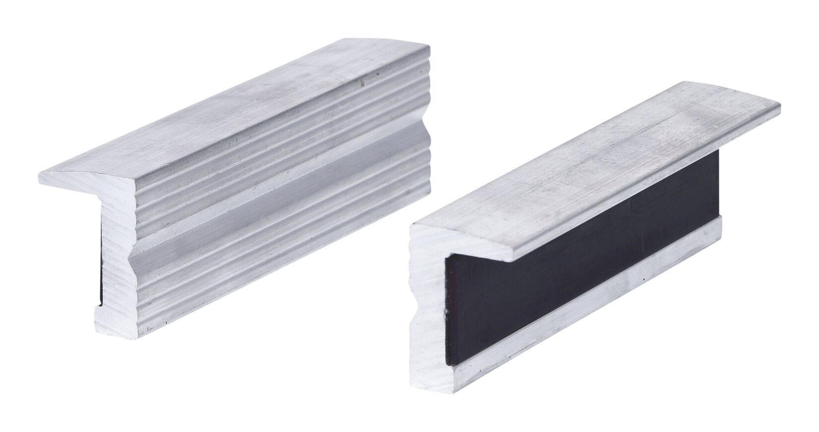 KS Tools Schraubstock, AluSchonbacken, Struktur, 100 mm